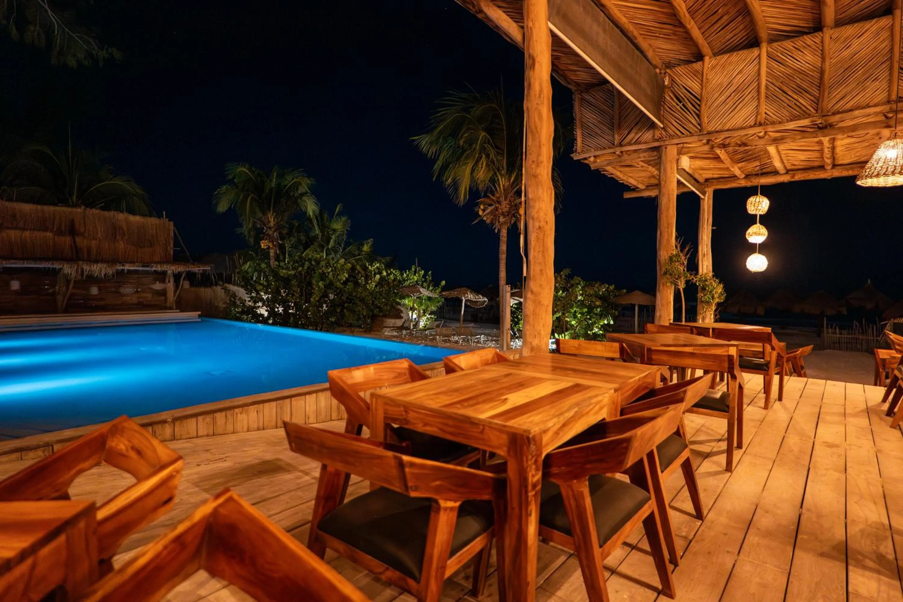 Restaurant/places to eat in My Blue Hotel Holbox