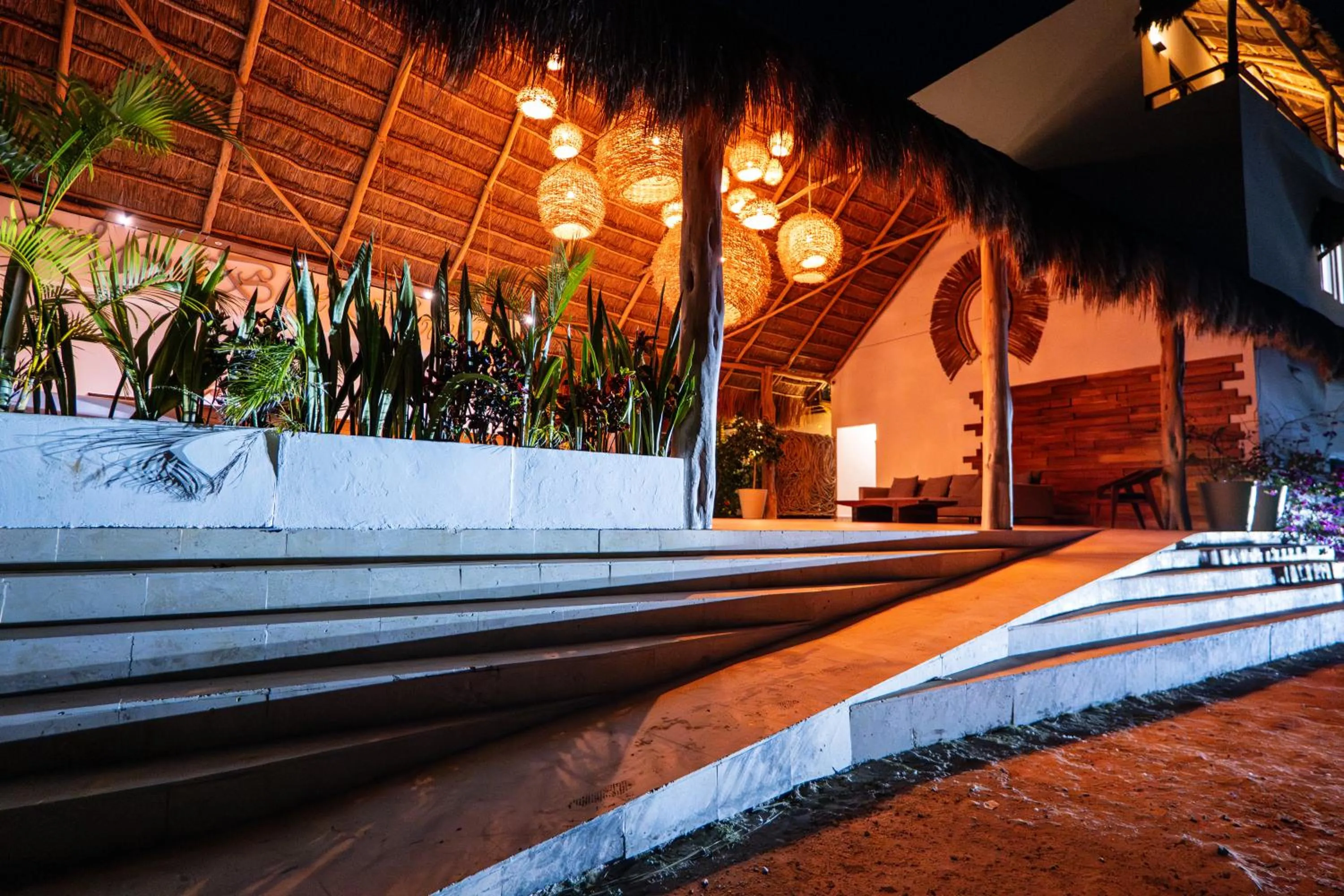Lobby or reception in My Blue Hotel Holbox