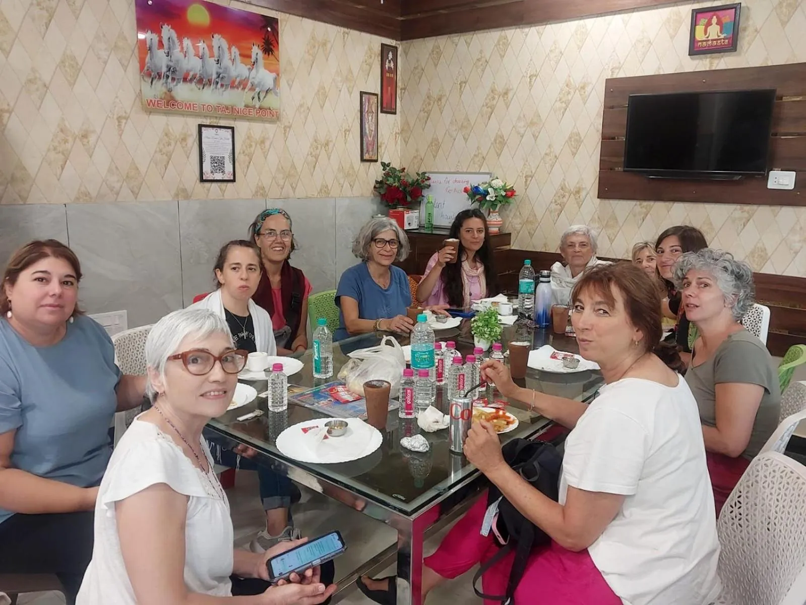 Breakfast in Taj Nice Point Manage by Taj Sunrise Group