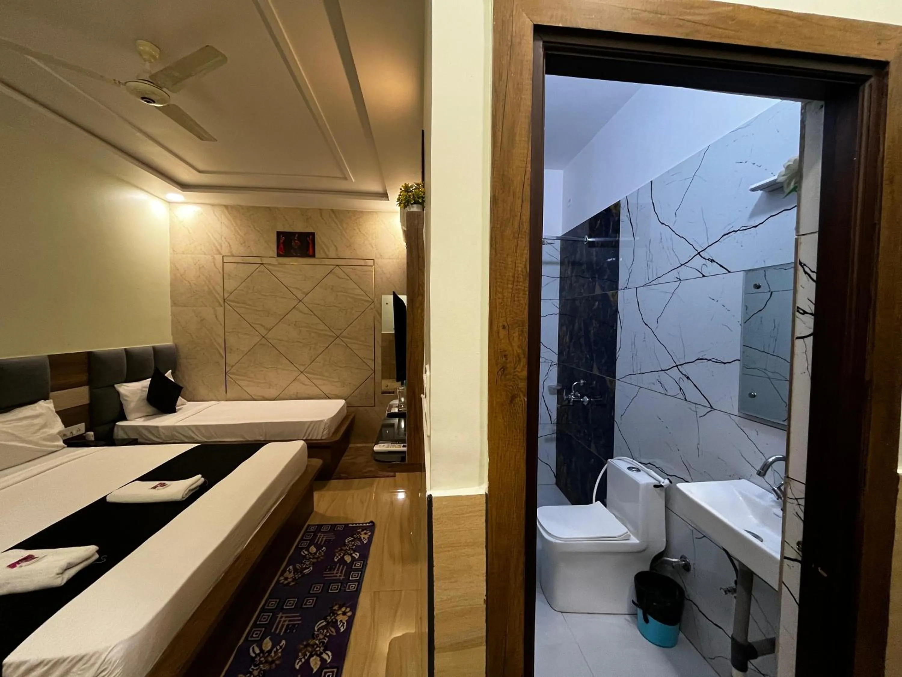 Bathroom in Taj Nice Point Manage by Taj Sunrise Group