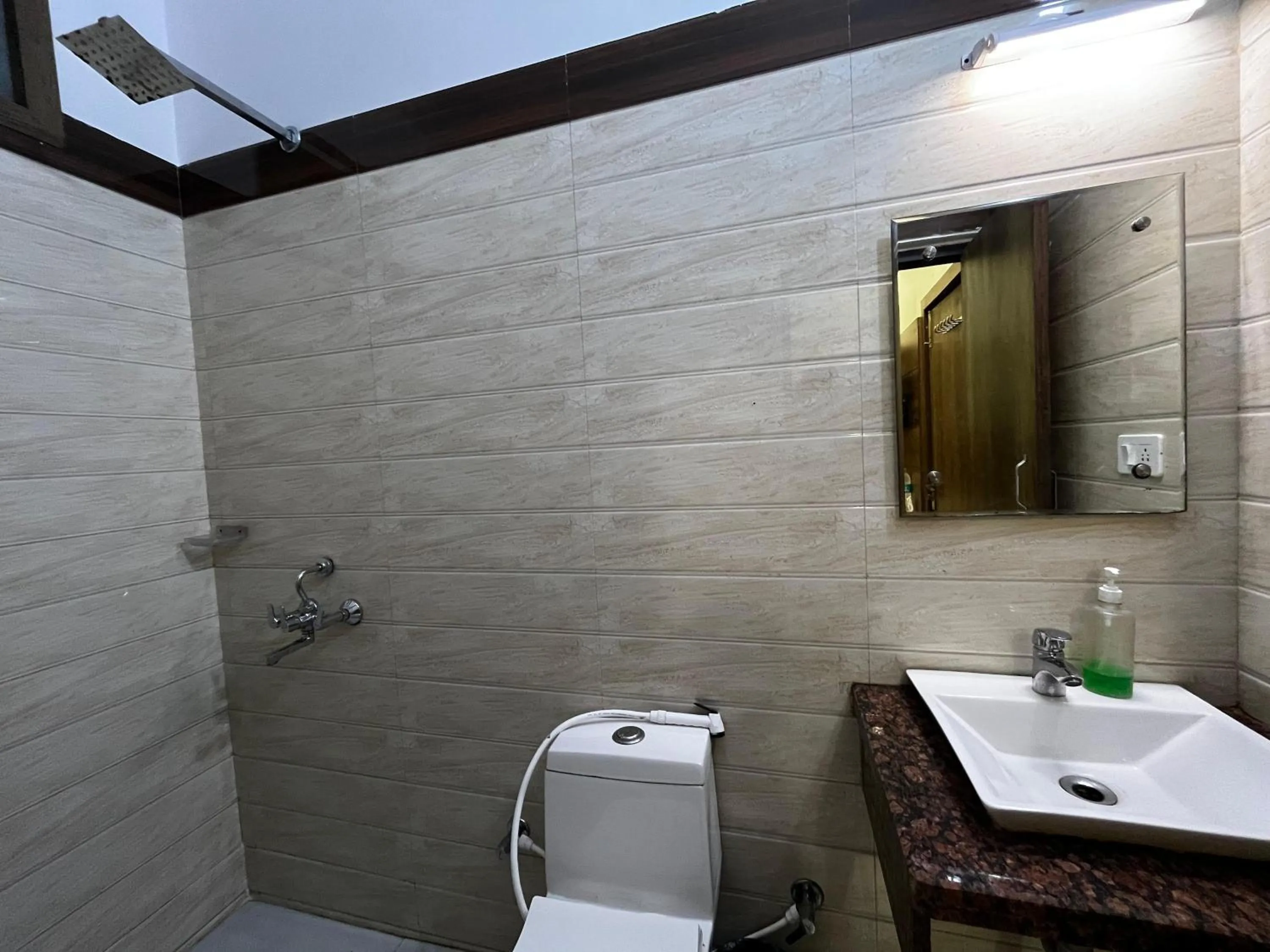 Toilet in Taj Nice Point Manage by Taj Sunrise Group