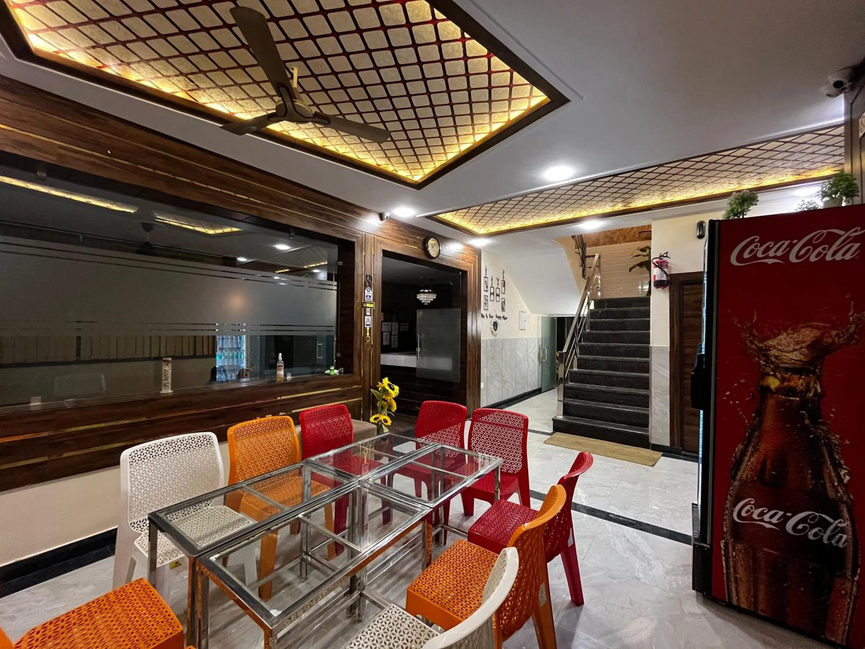 Dining area in Taj Nice Point Manage by Taj Sunrise Group