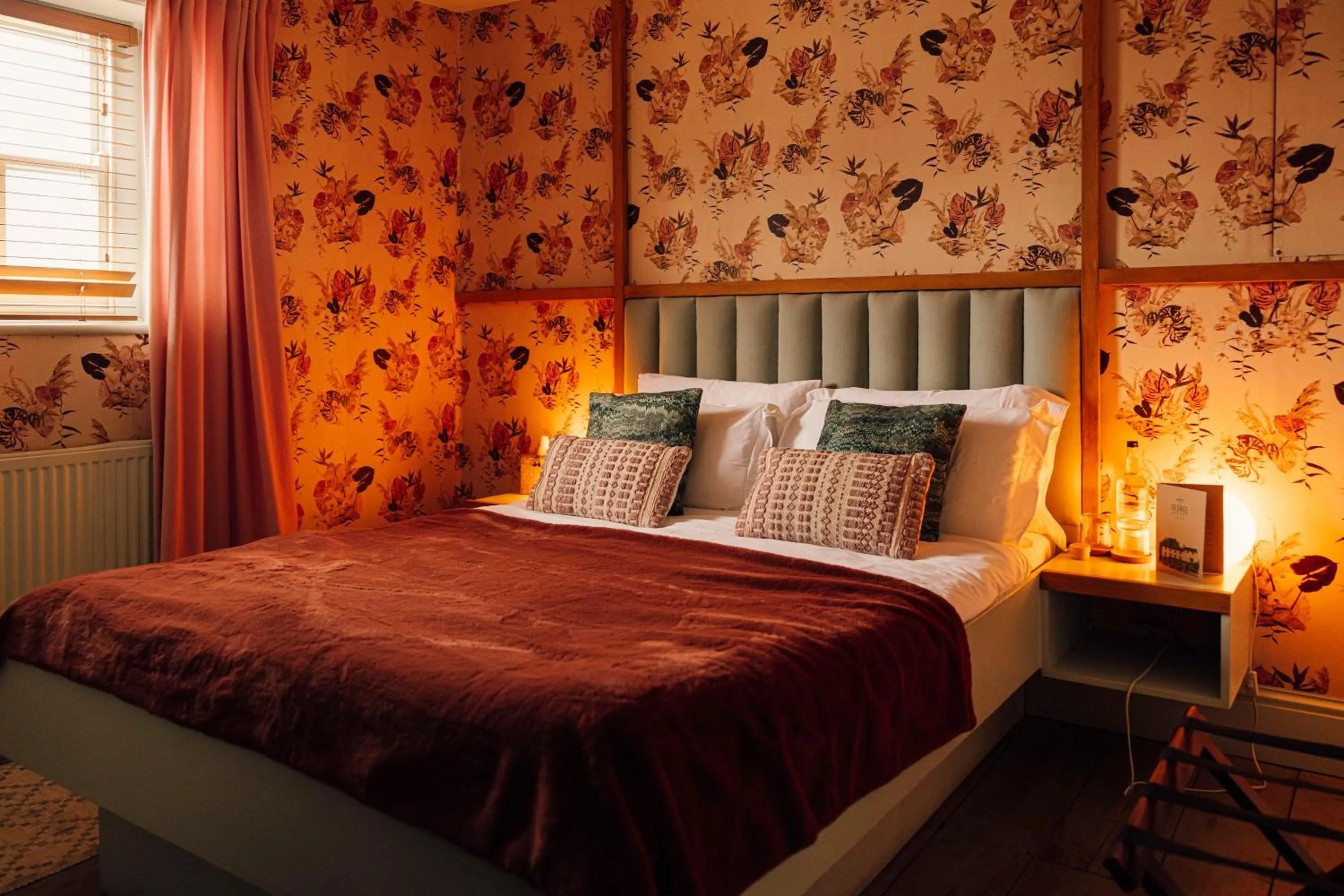 Bed in The George & Heart House