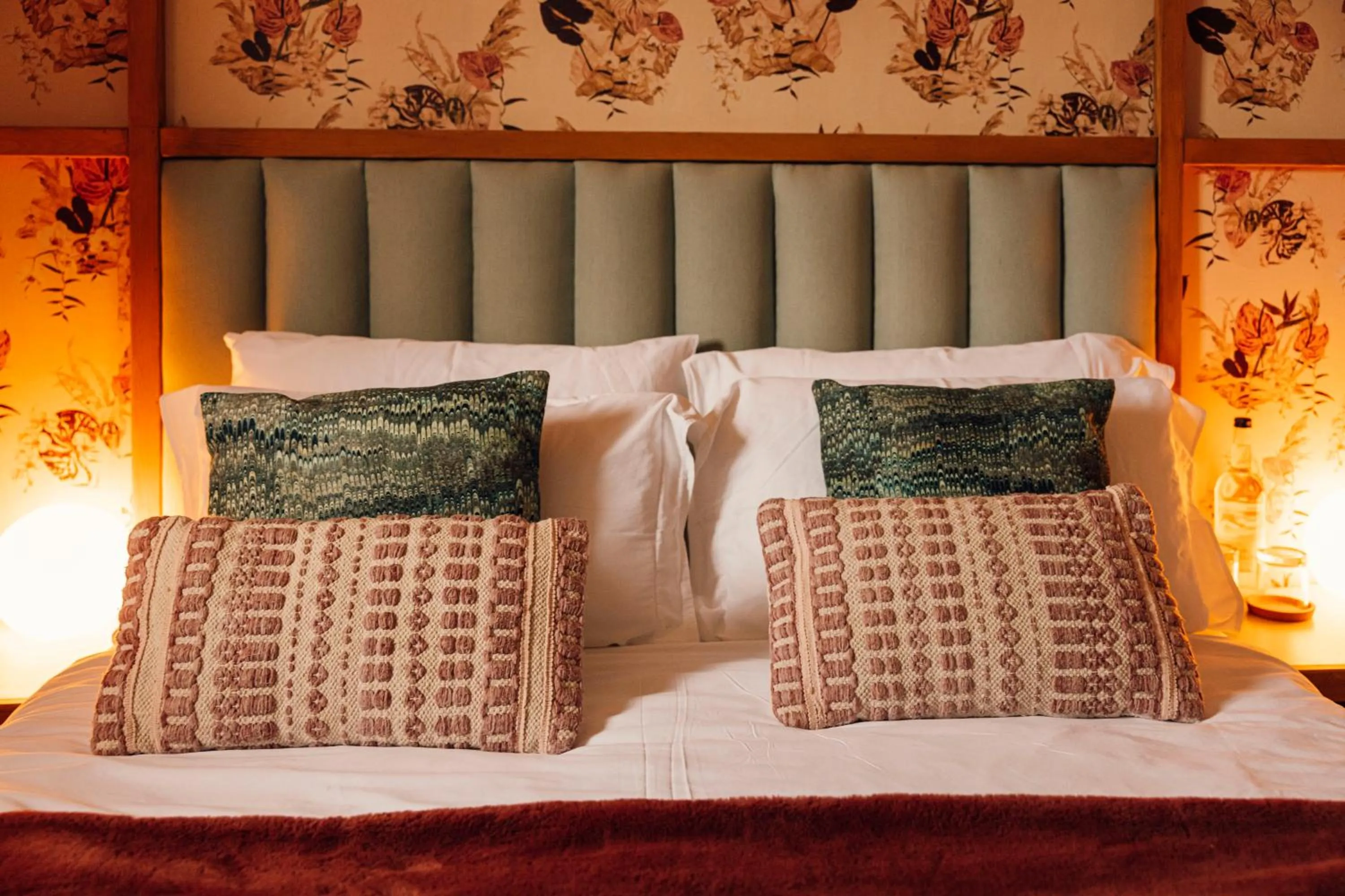 Bed in The George & Heart House