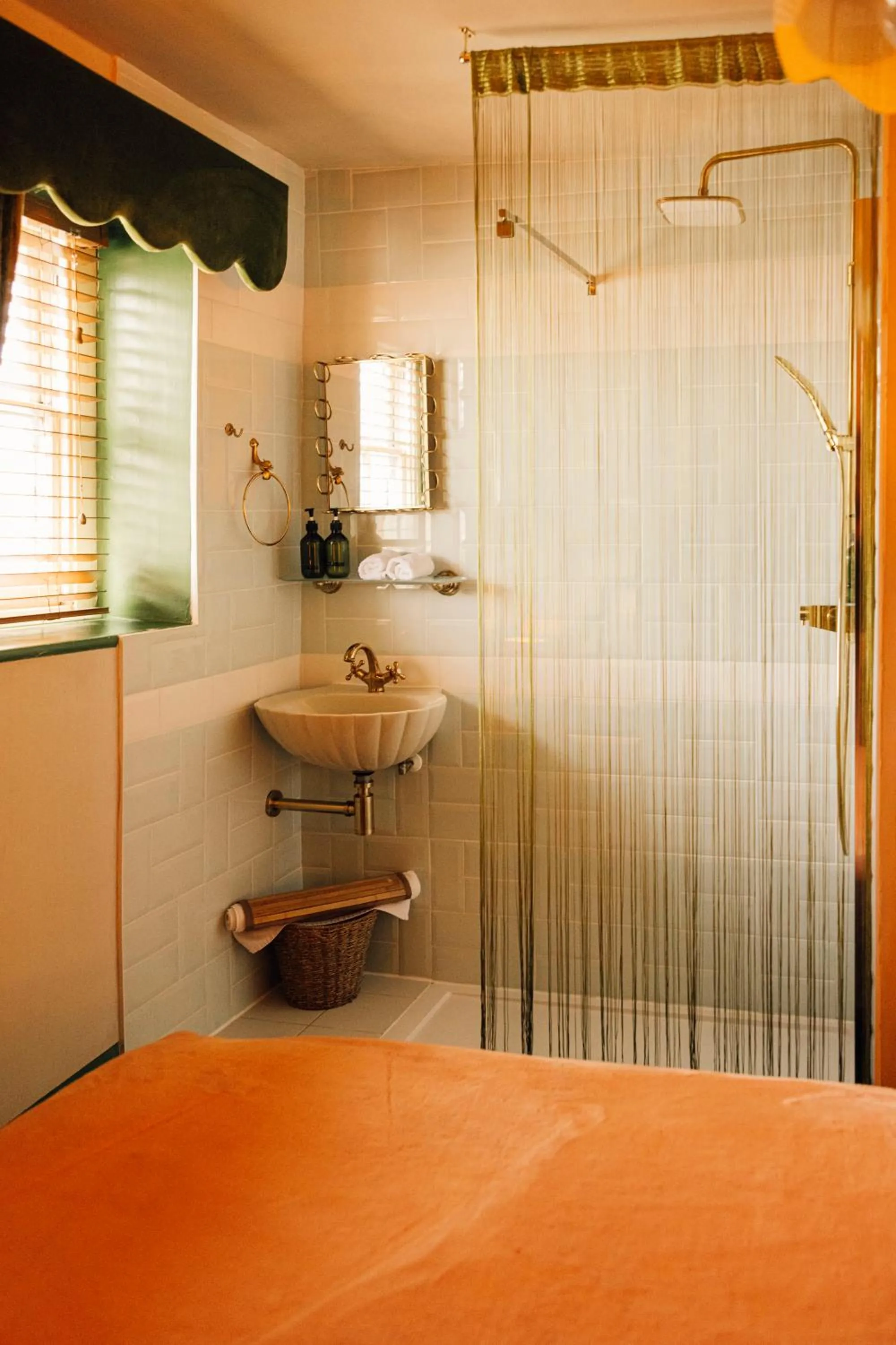 Bed in The George & Heart House