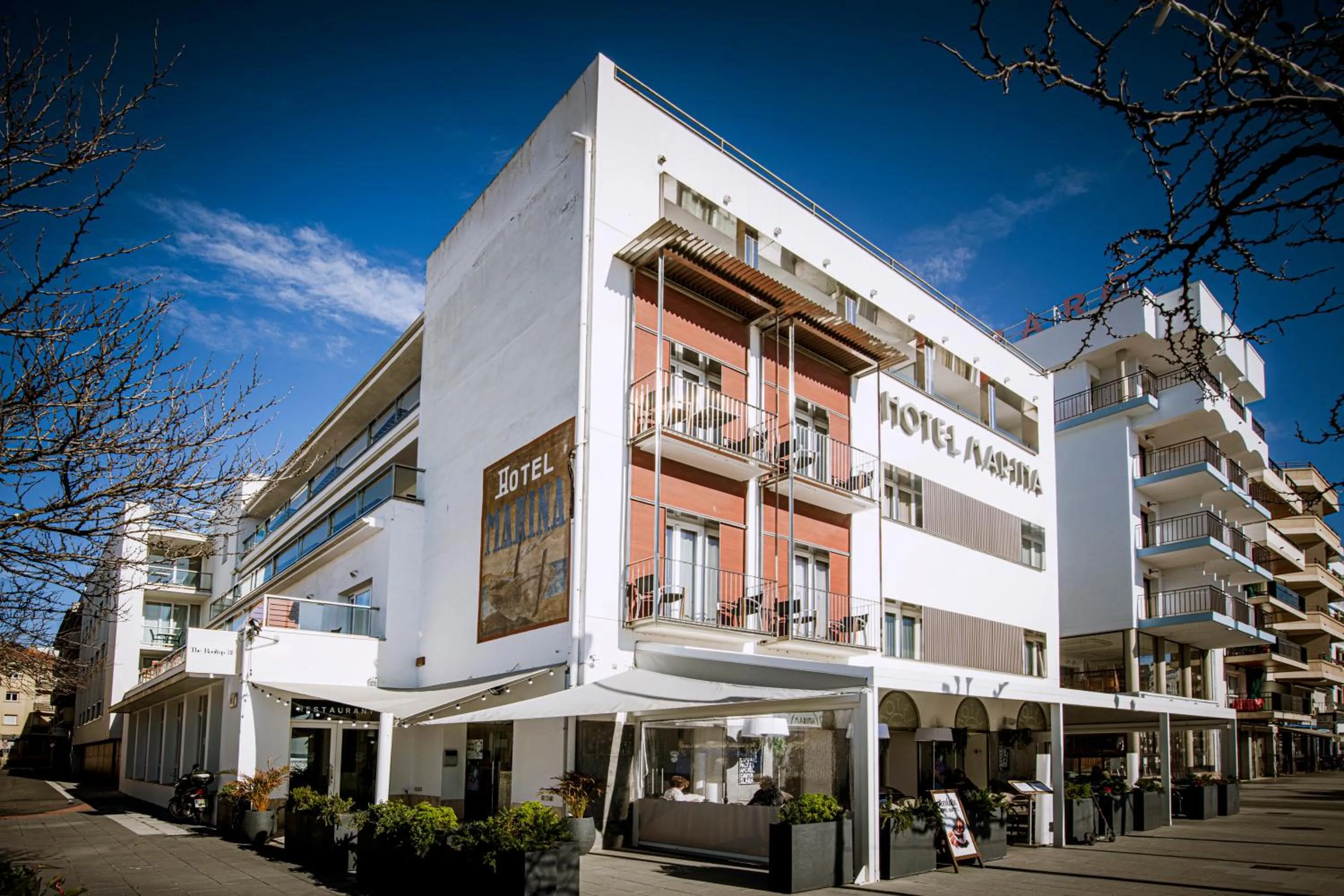 Property building in Hotel Marina