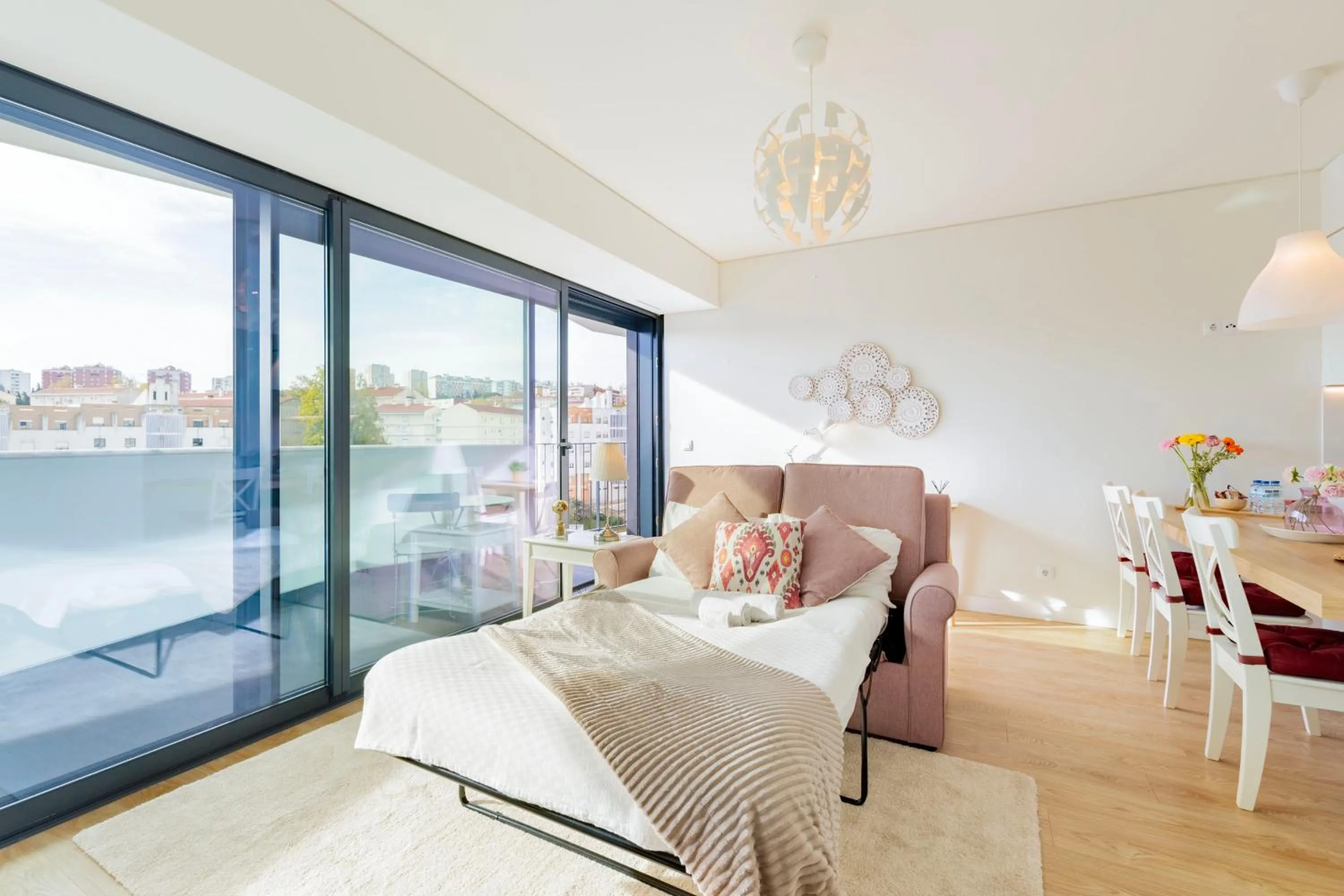Living room in Apartment Lisboa Oriente