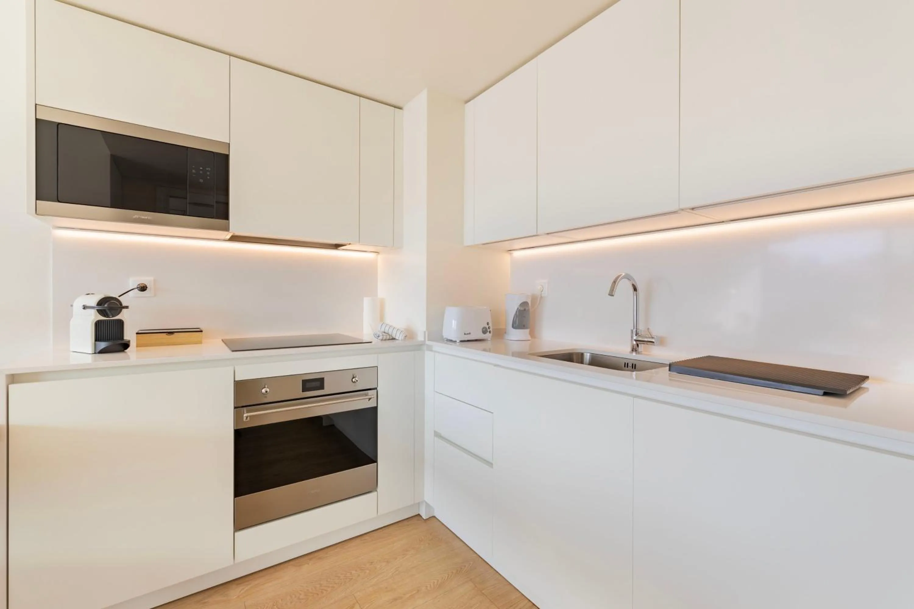 Kitchen or kitchenette in Apartment Lisboa Oriente