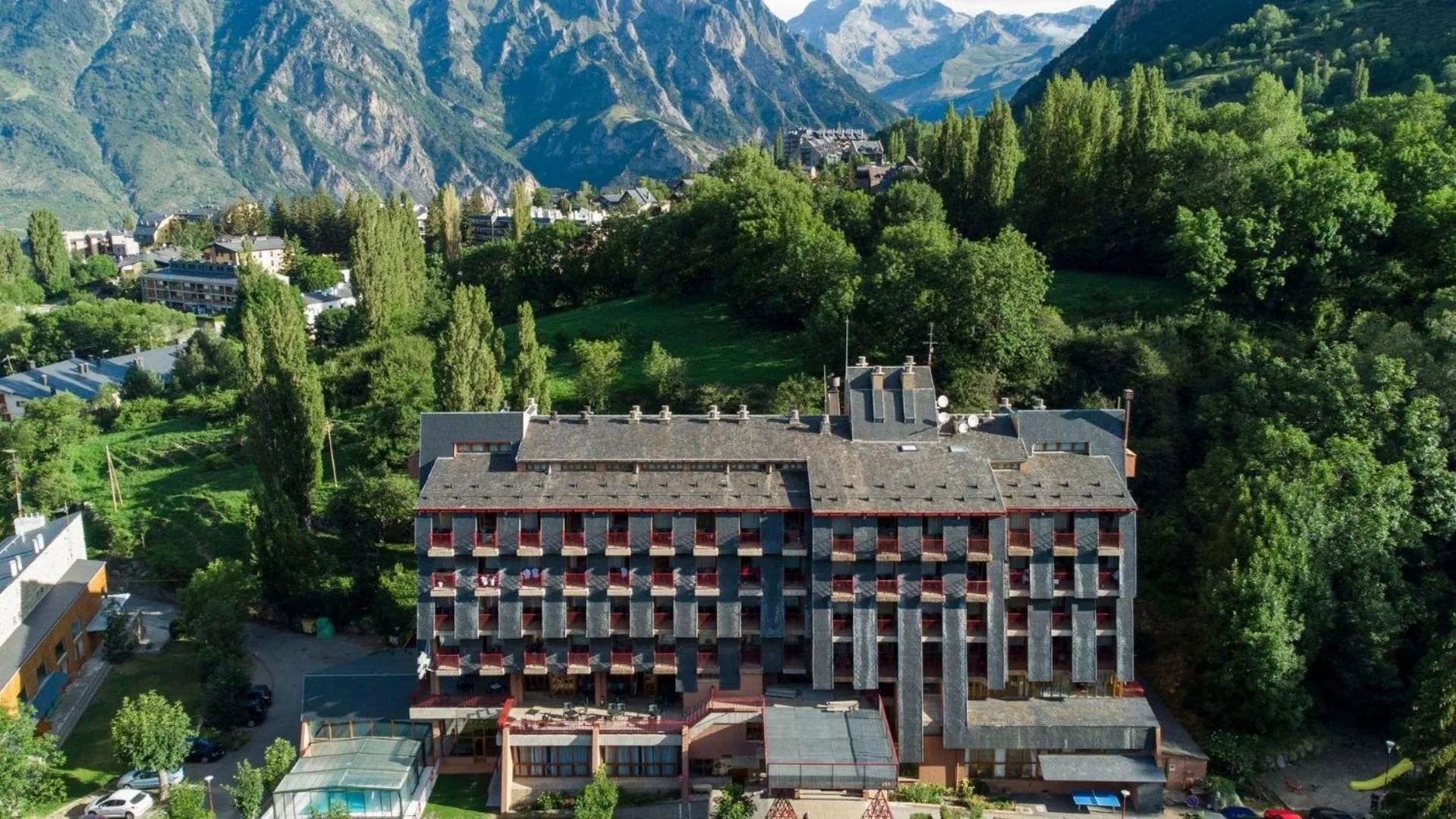 Bird's eye view in Evenia Monte Alba