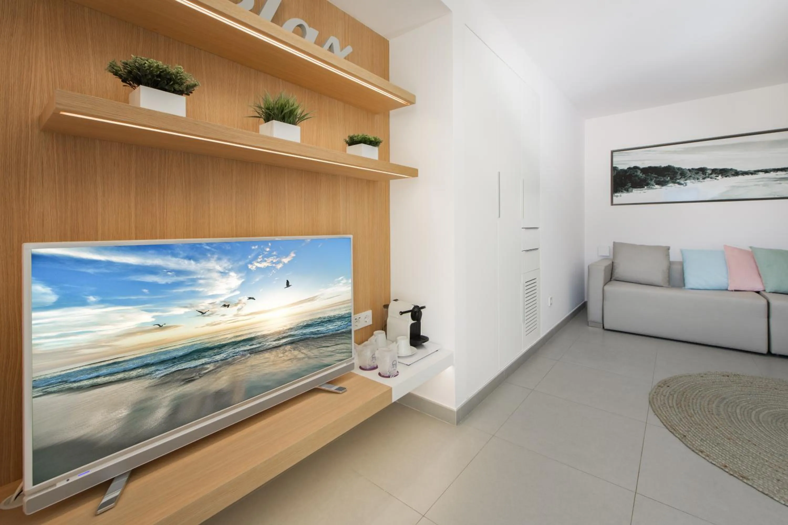 Living room in Hotel Garbi Ibiza & Spa