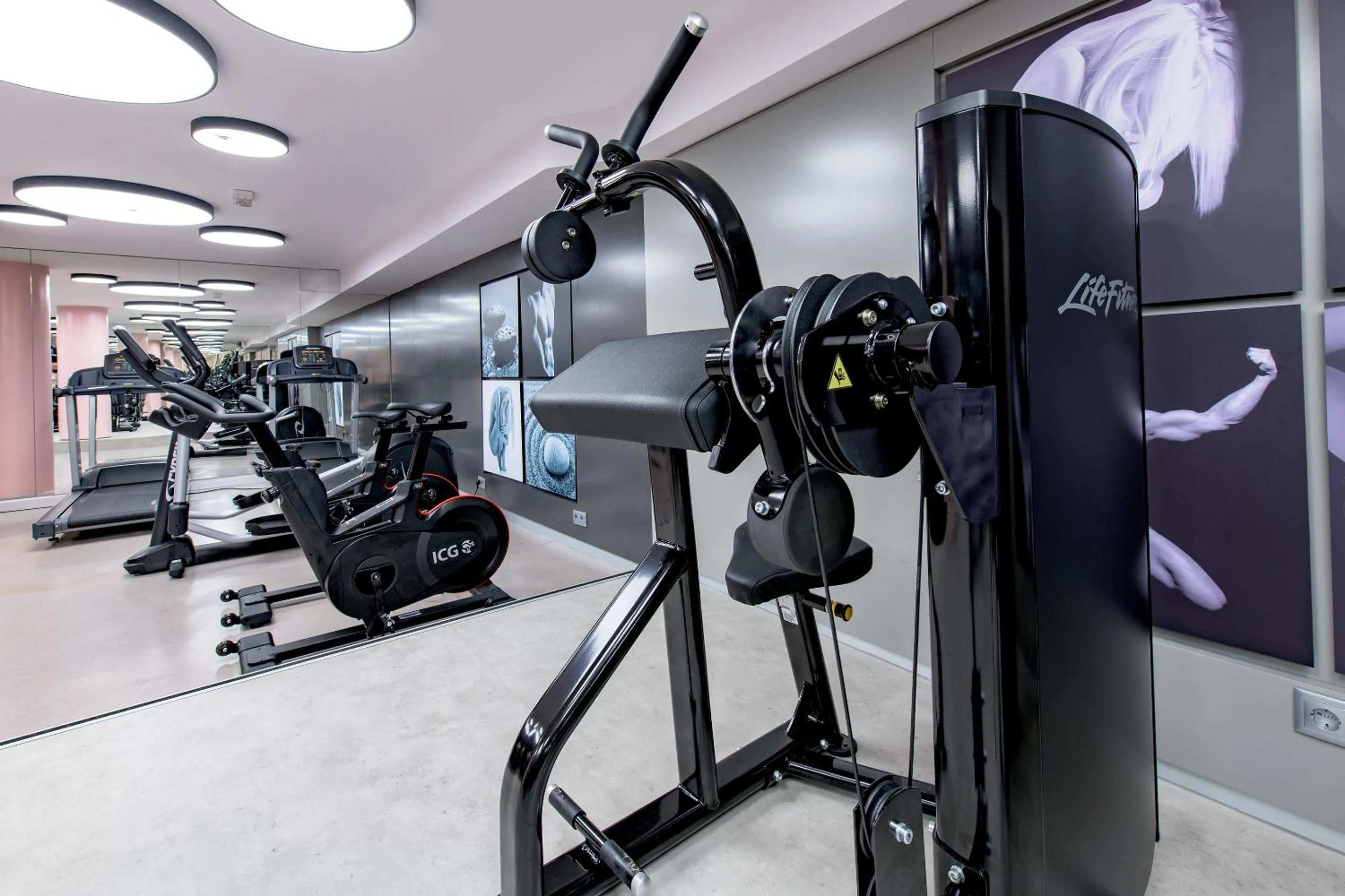 Fitness centre/facilities in Hotel Garbi Ibiza & Spa