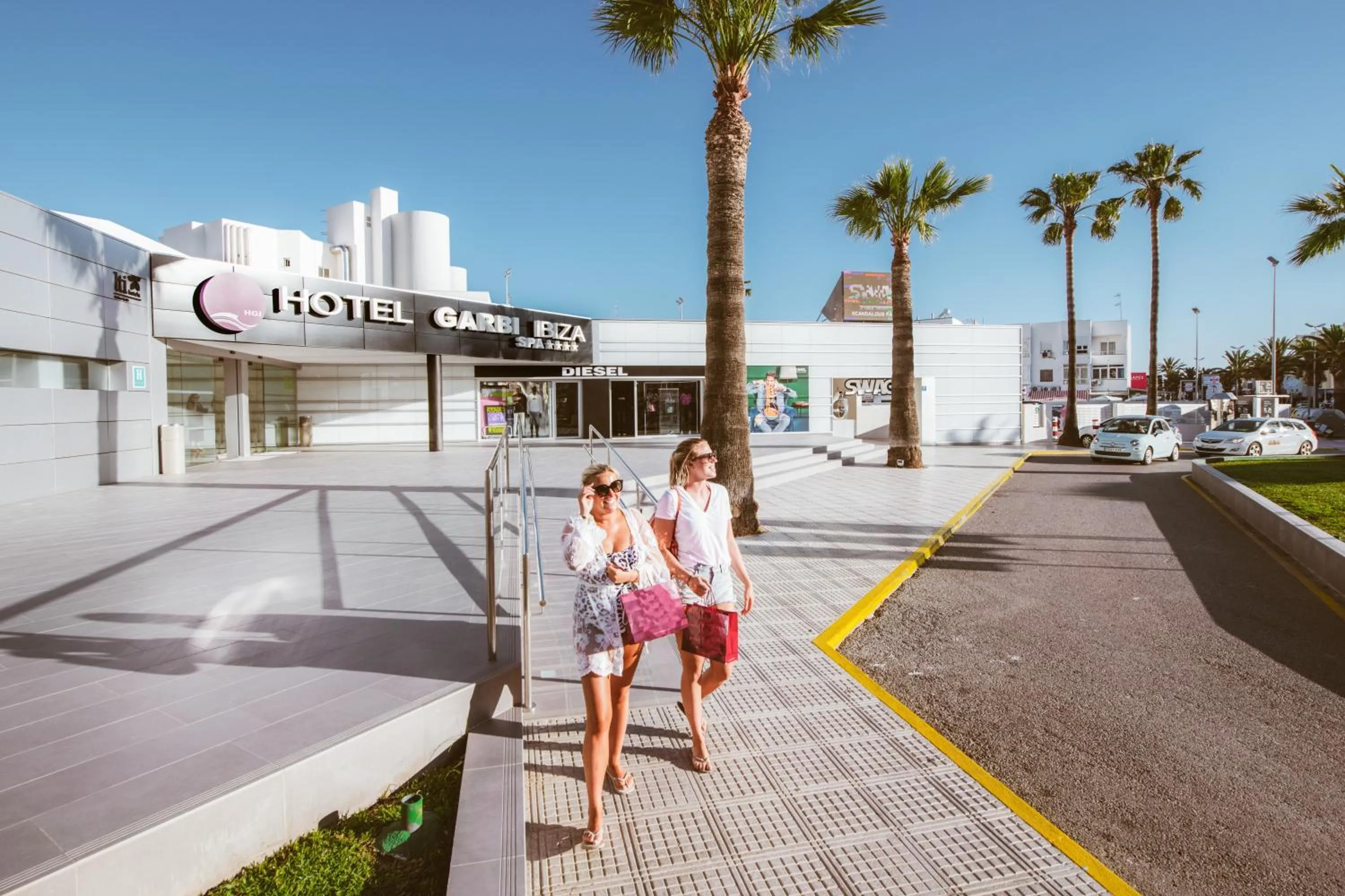 Facade/entrance in Hotel Garbi Ibiza & Spa
