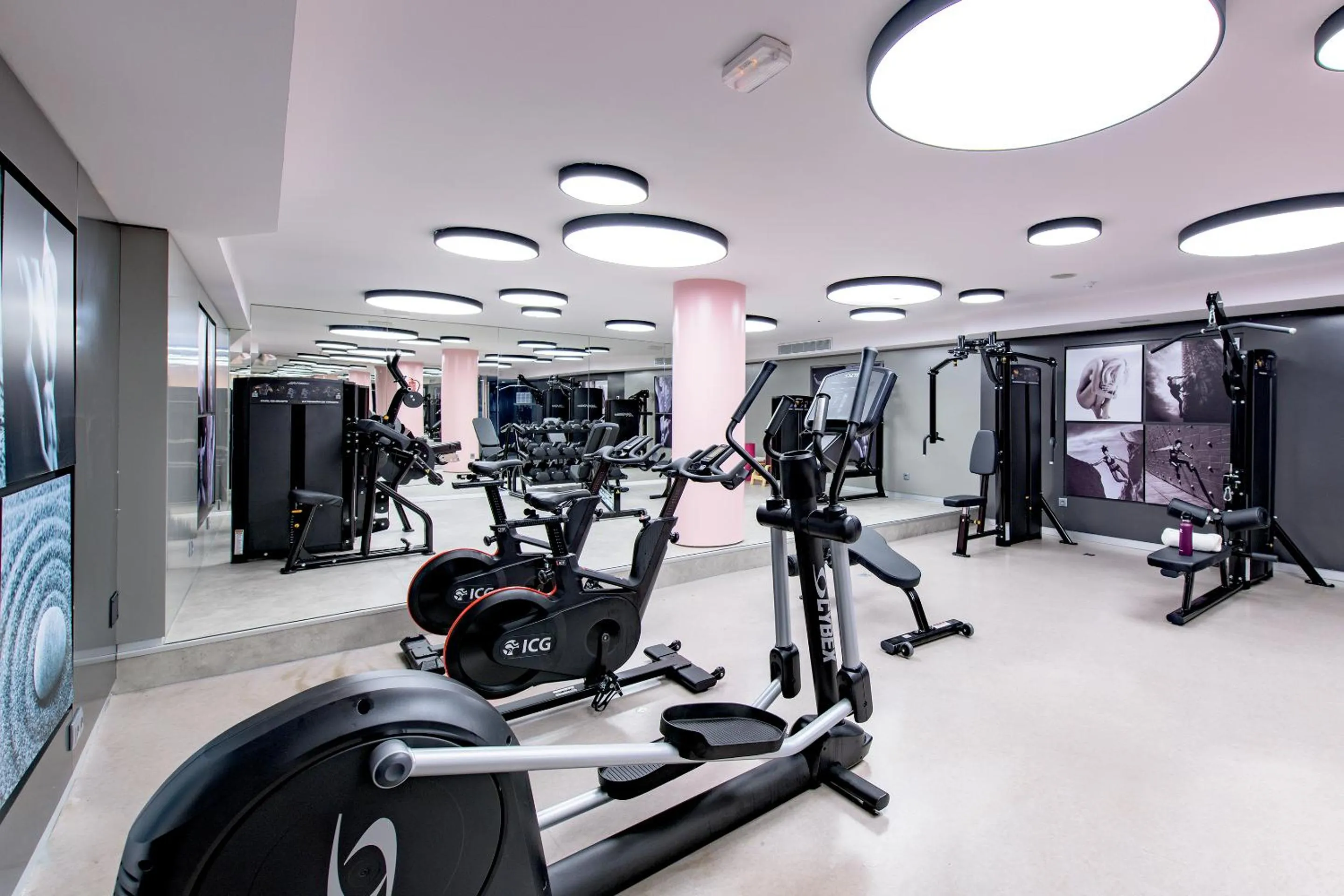 Fitness centre/facilities in Hotel Garbi Ibiza & Spa