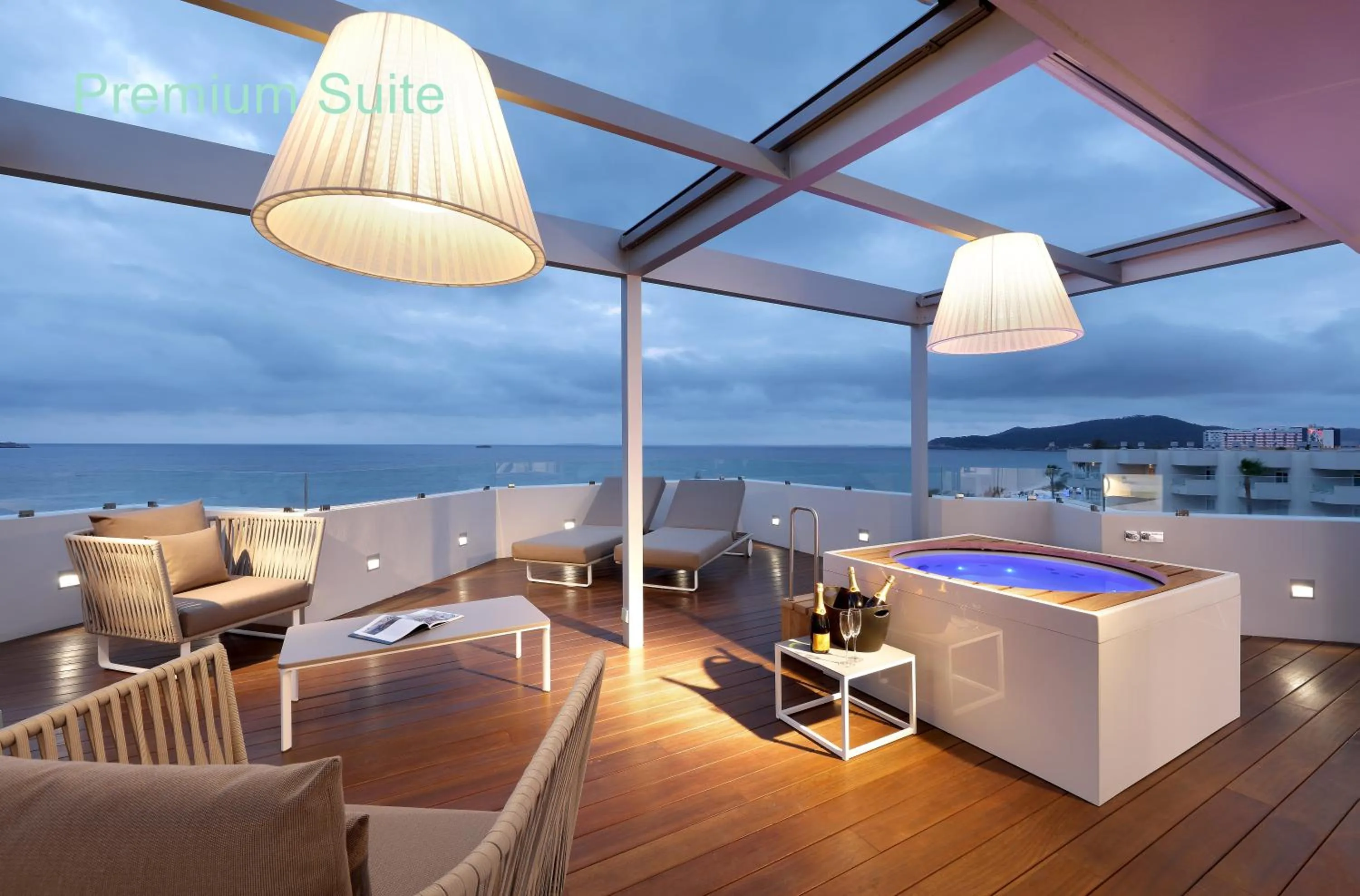 Balcony/Terrace in Hotel Garbi Ibiza & Spa