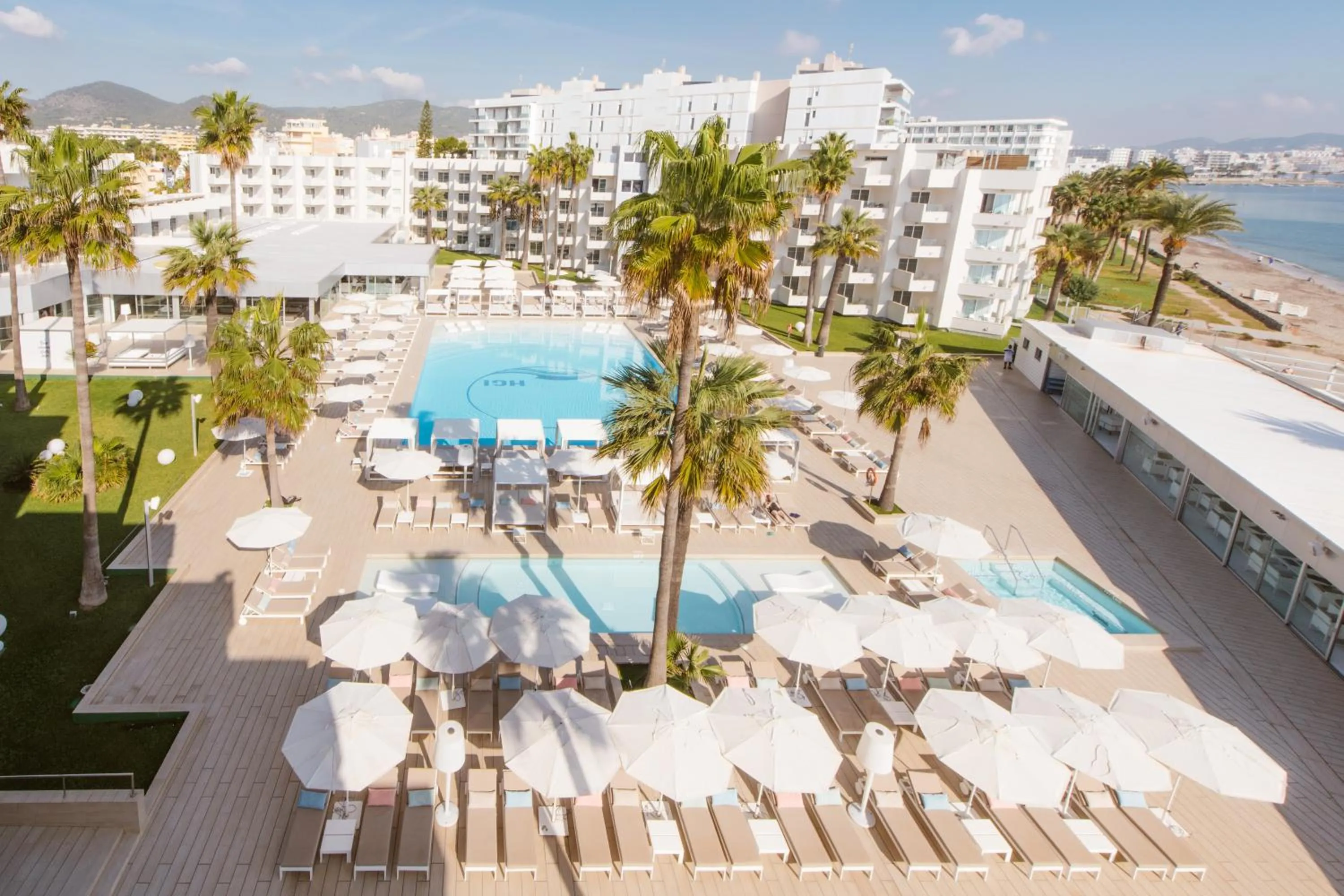 Pool view in Hotel Garbi Ibiza & Spa