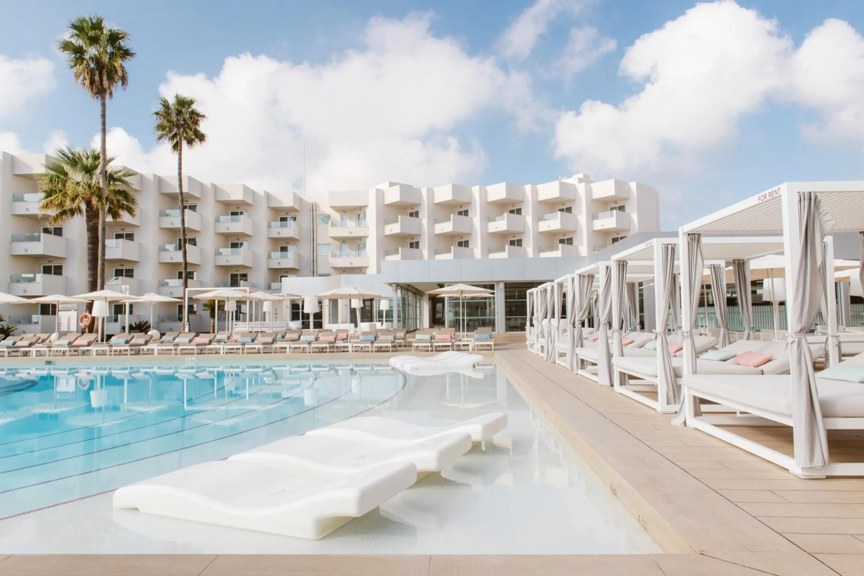 Swimming pool in Hotel Garbi Ibiza & Spa