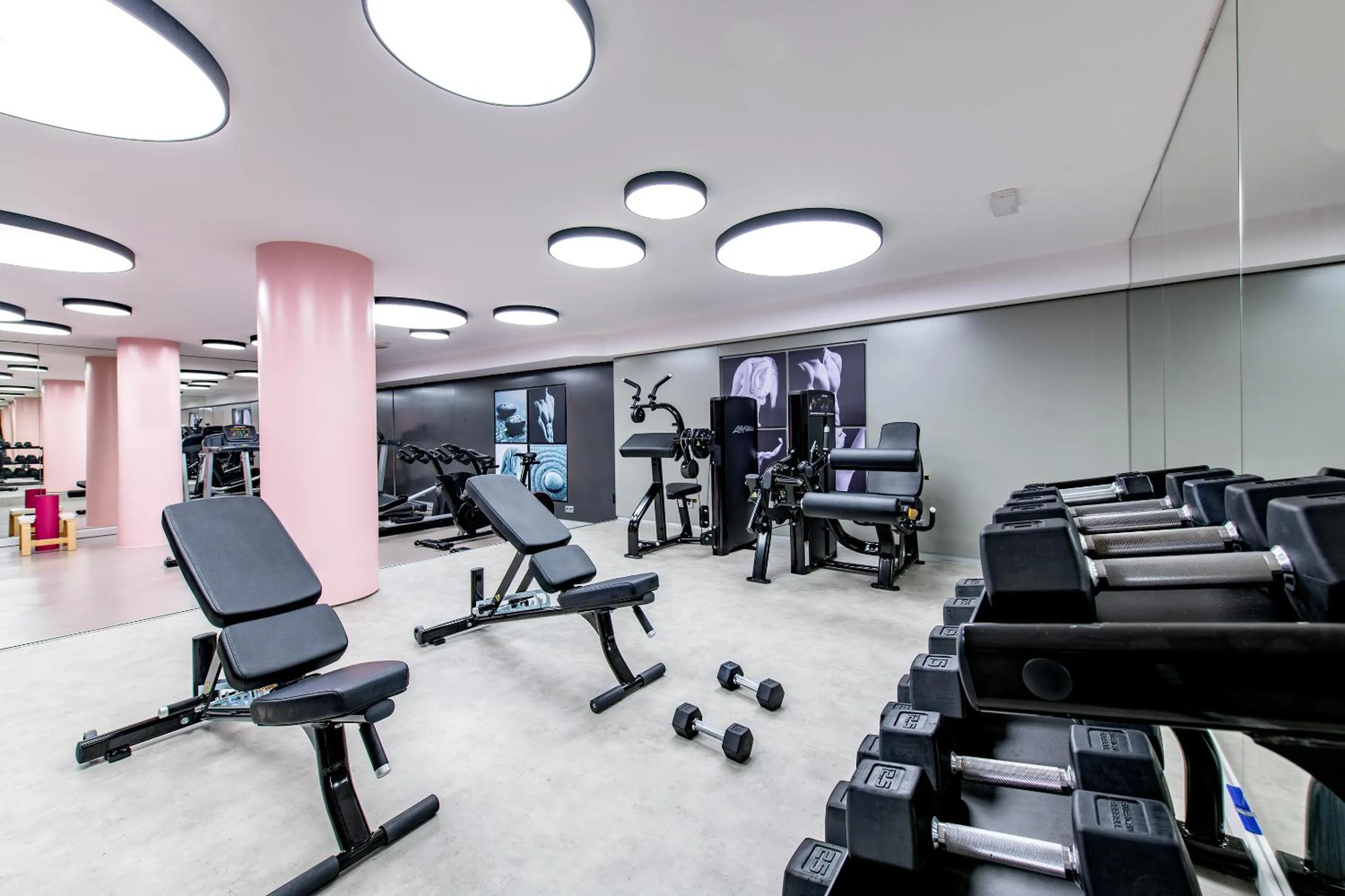 Fitness centre/facilities in Hotel Garbi Ibiza & Spa