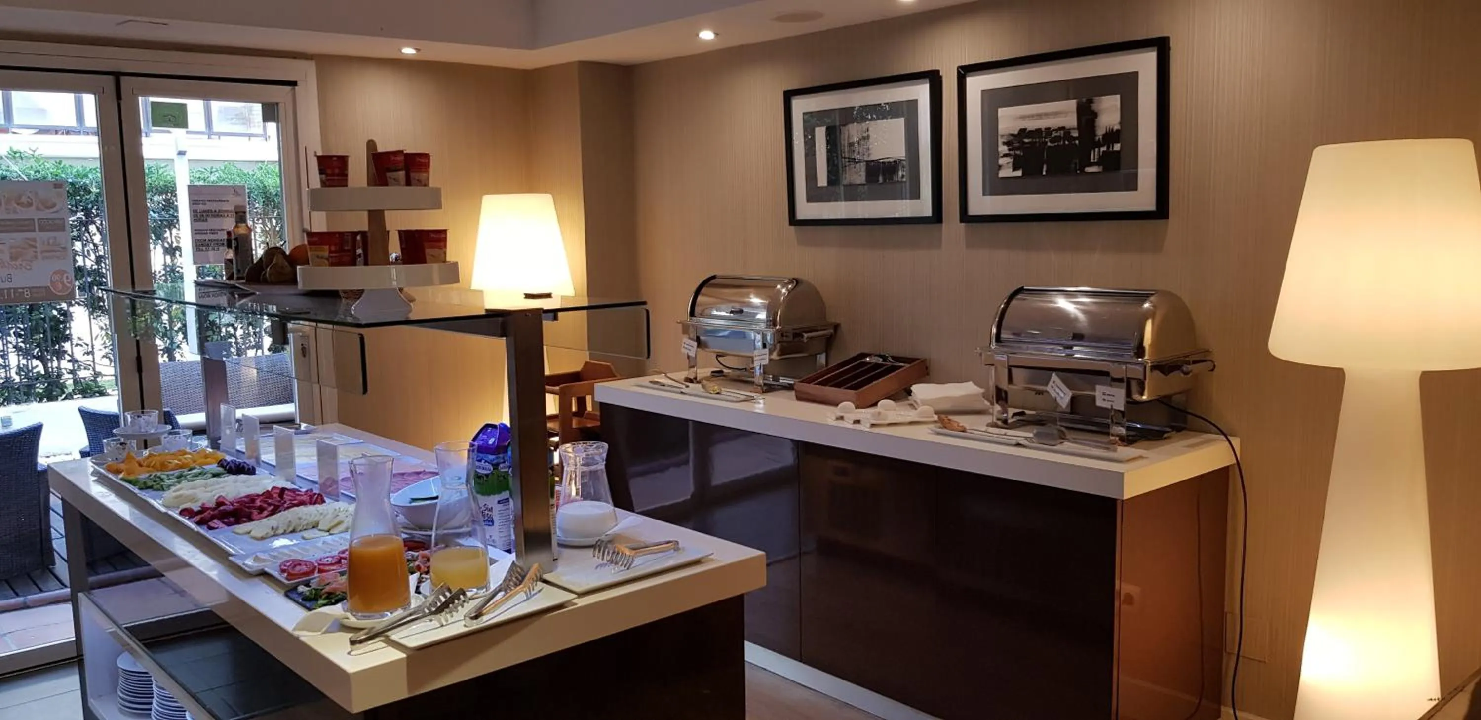 Buffet breakfast in Puerto Azul Marbella