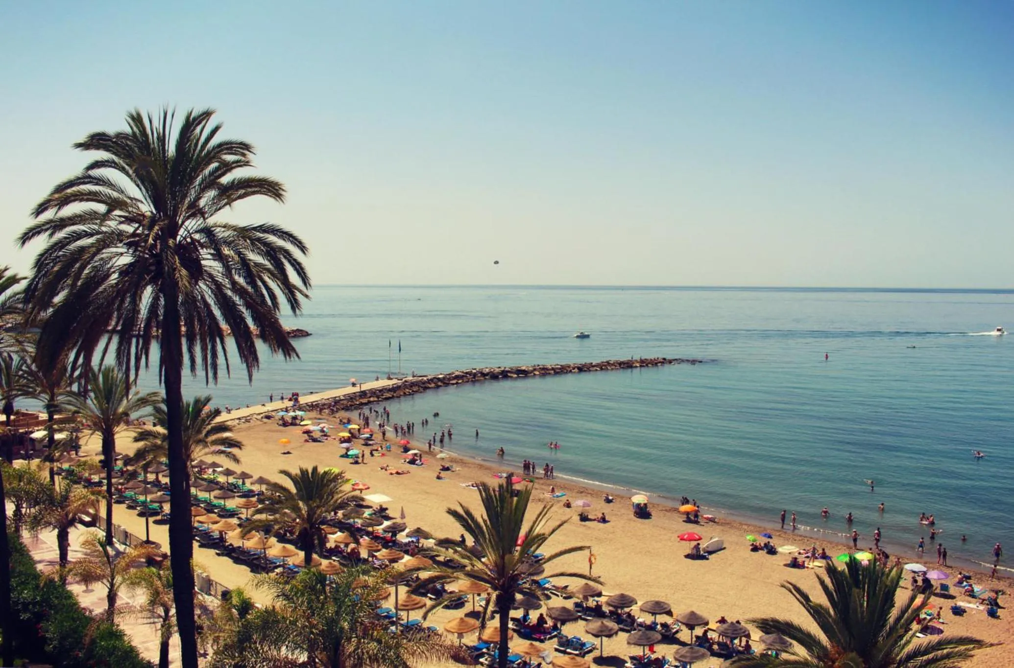 Sea view in Puerto Azul Marbella