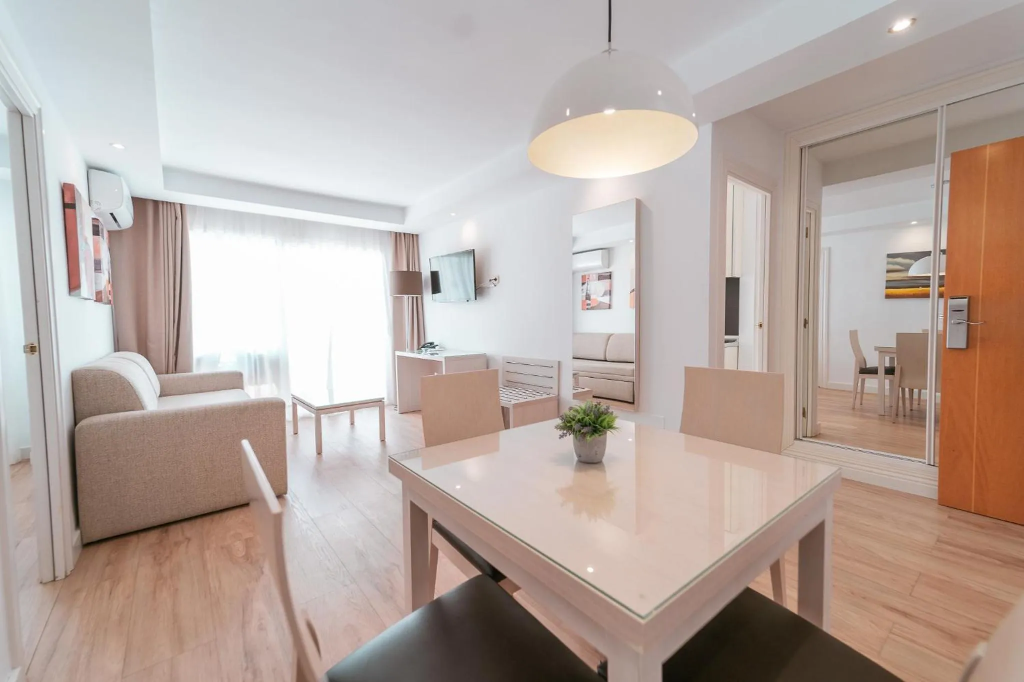 Living room in Puerto Azul Marbella