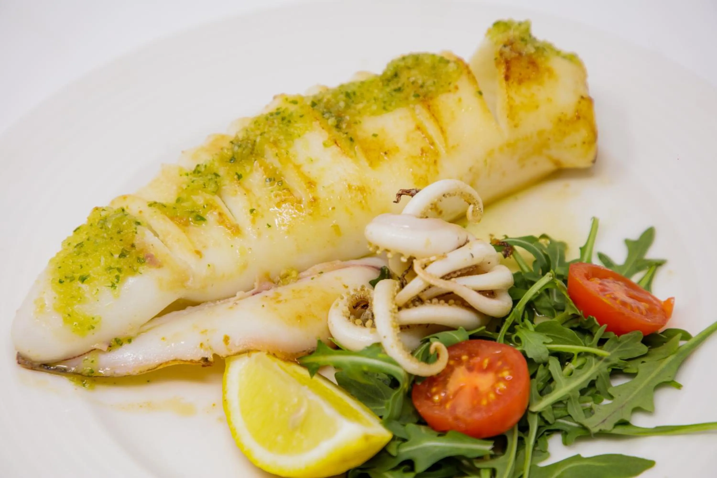 Food close-up in Puerto Azul Marbella