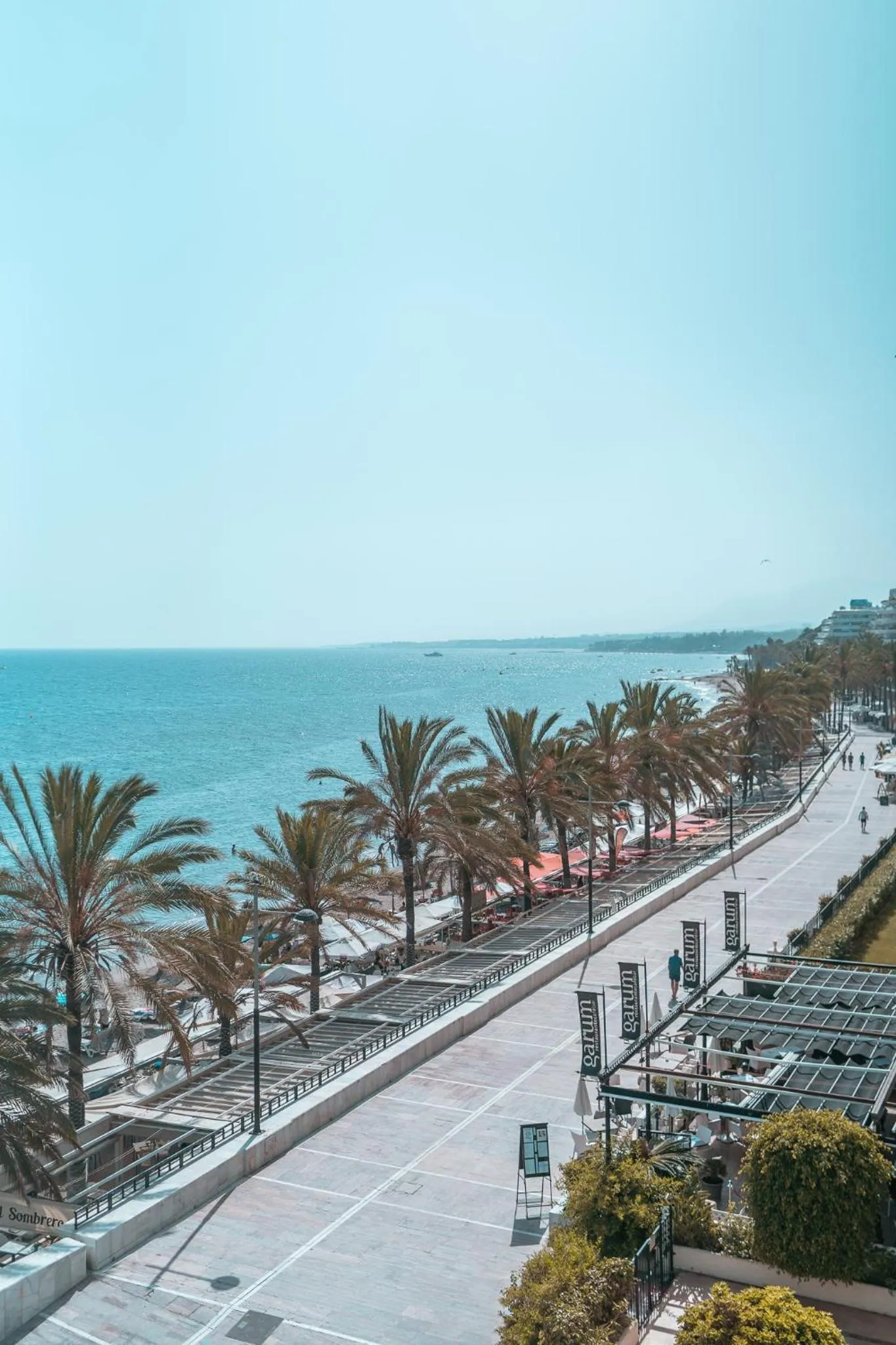 Beach in Puerto Azul Marbella