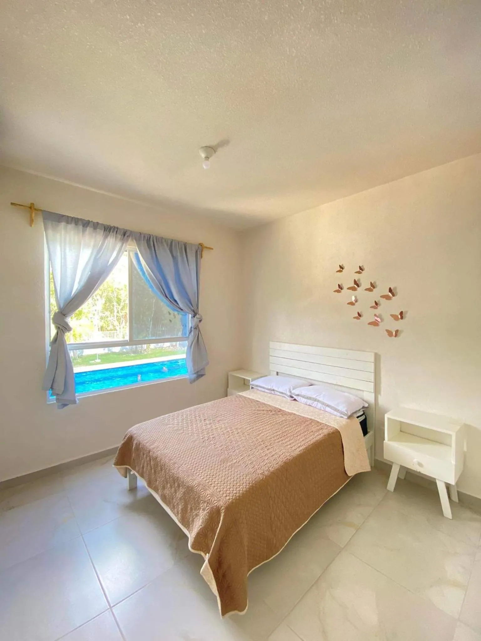 Bed in Caribe Turquesa, Departamento Completo, Playa del Carmen