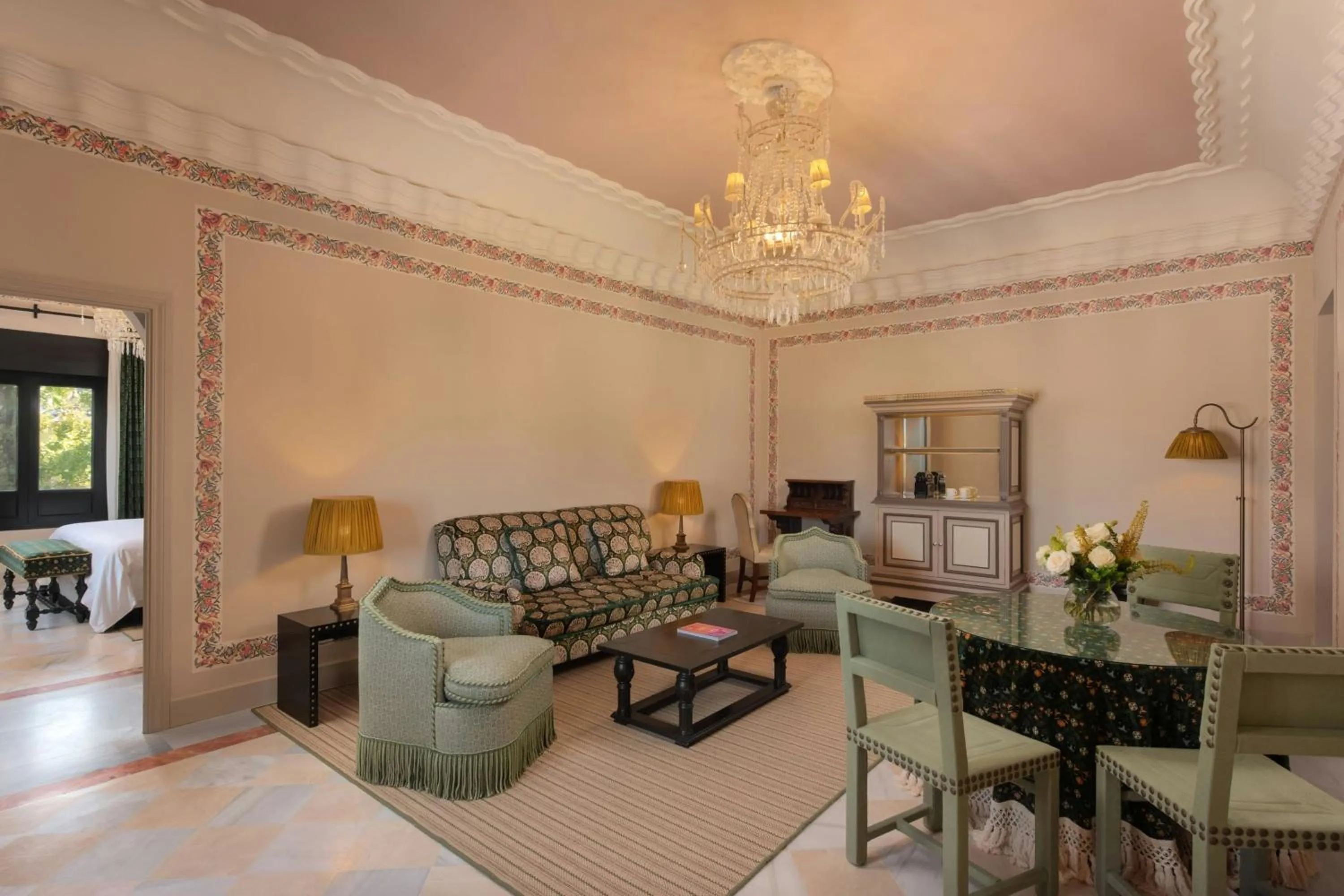 Living room in Hotel Alfonso XIII, a Luxury Collection Hotel, Seville