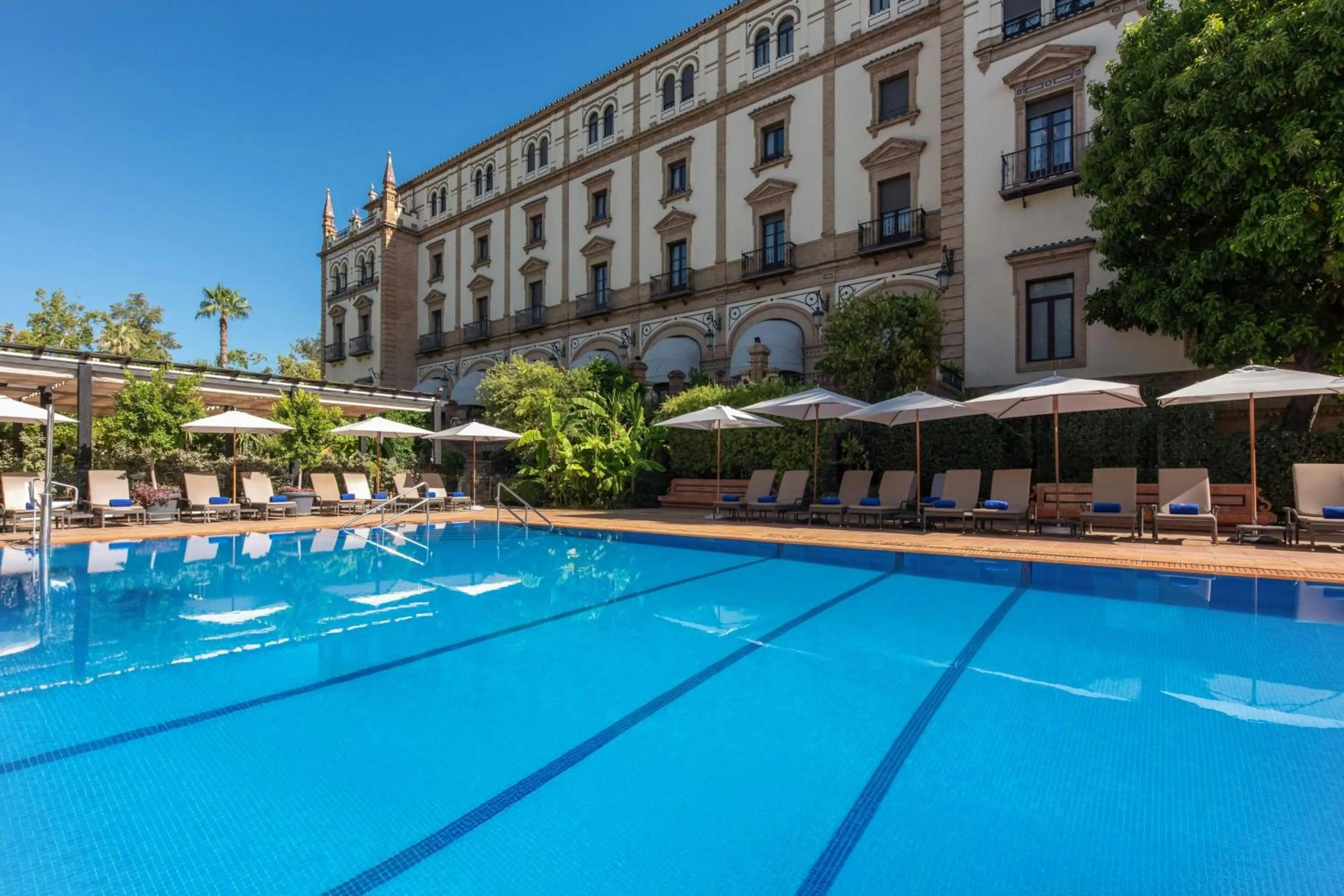 Swimming pool in Hotel Alfonso XIII, a Luxury Collection Hotel, Seville