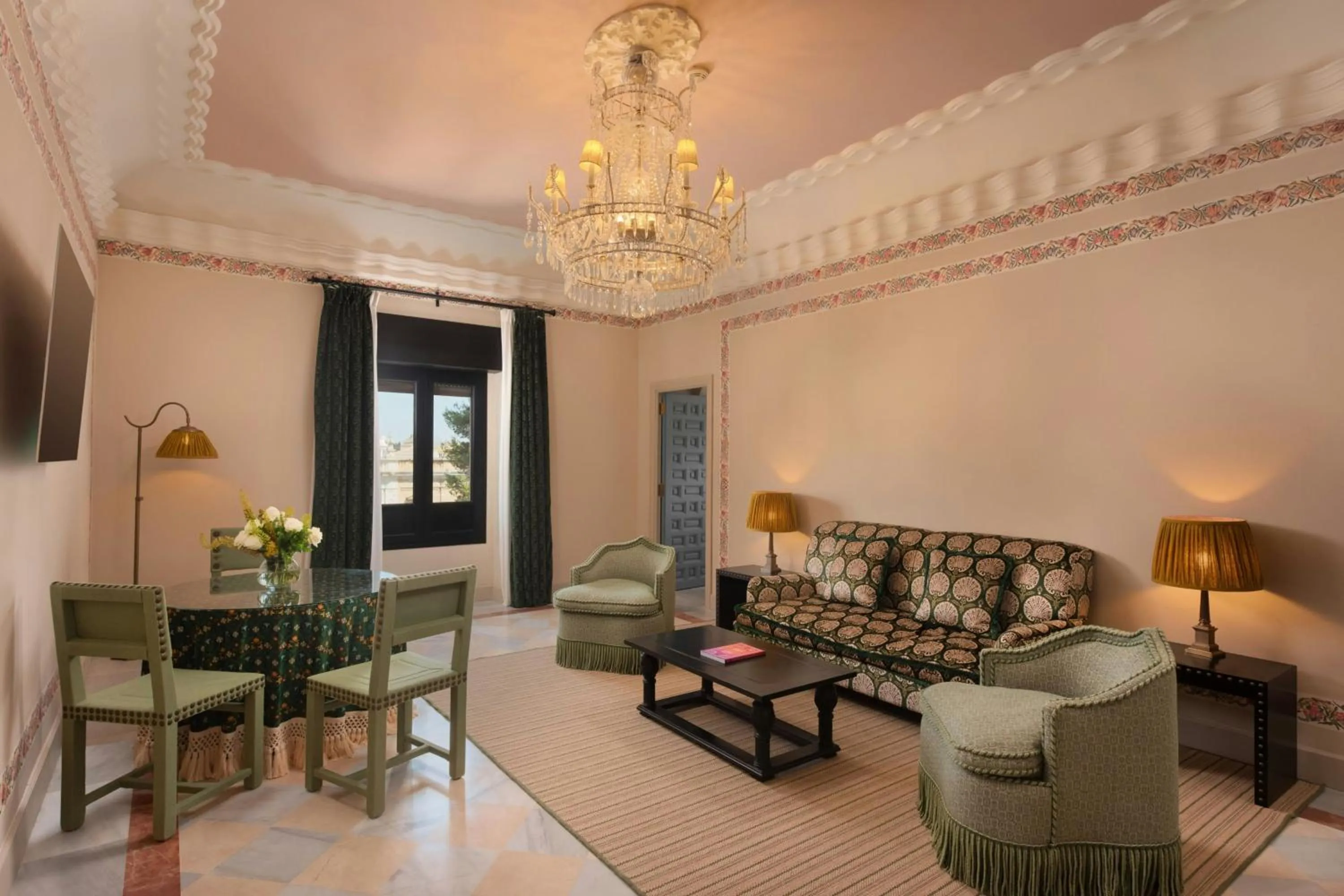 Living room in Hotel Alfonso XIII, a Luxury Collection Hotel, Seville