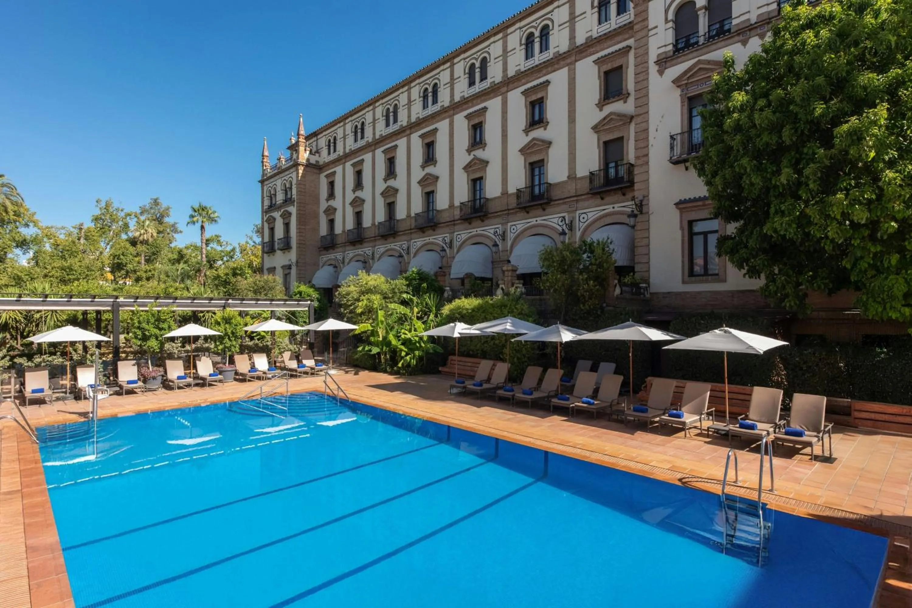 Swimming pool in Hotel Alfonso XIII, a Luxury Collection Hotel, Seville