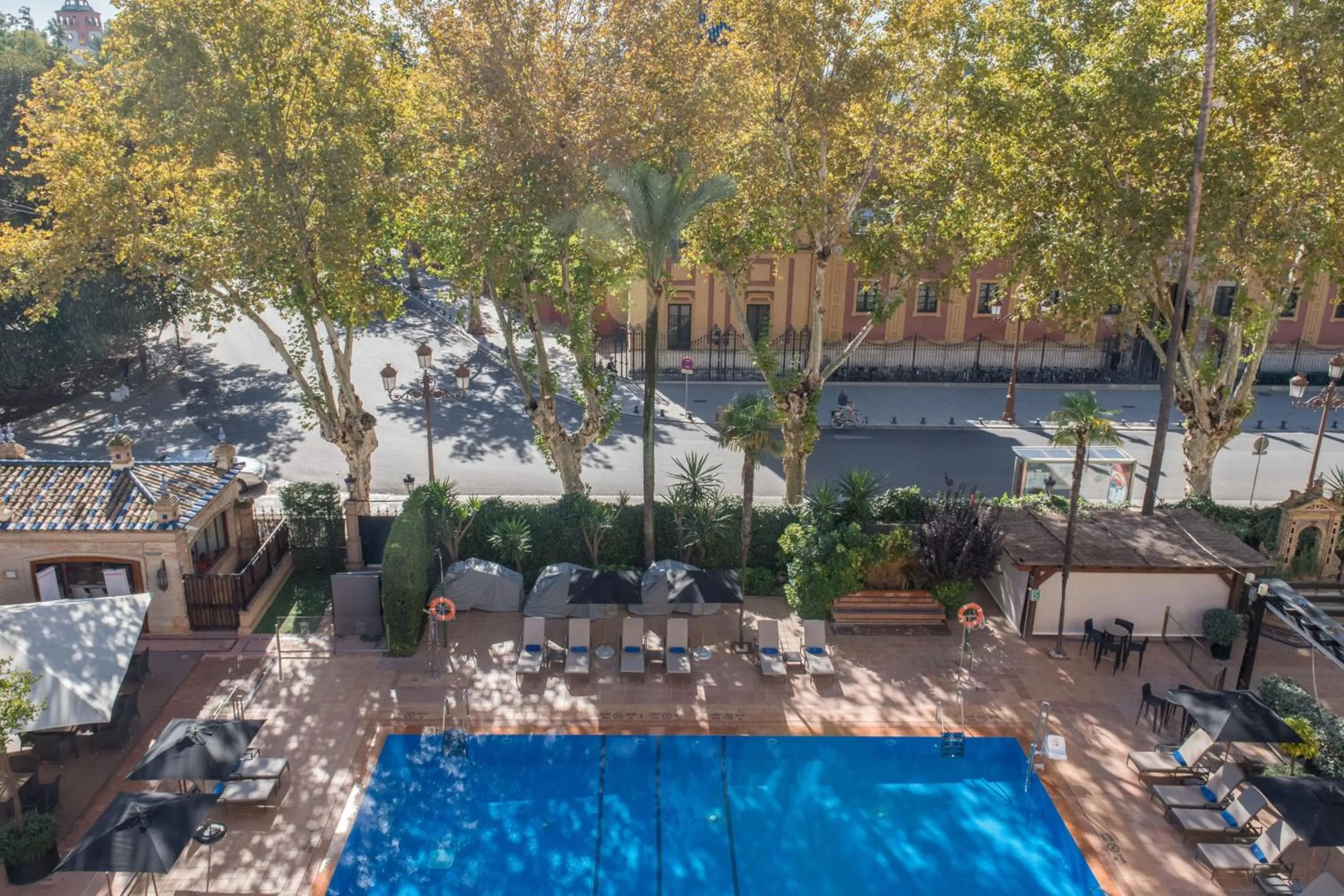 Swimming pool in Hotel Alfonso XIII, a Luxury Collection Hotel, Seville