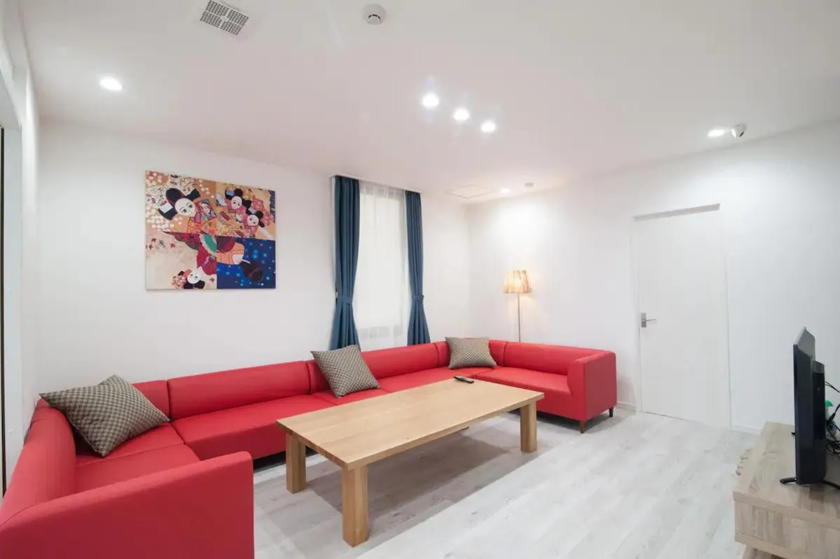 Living room in HIRO BUILDING Apartment Stay