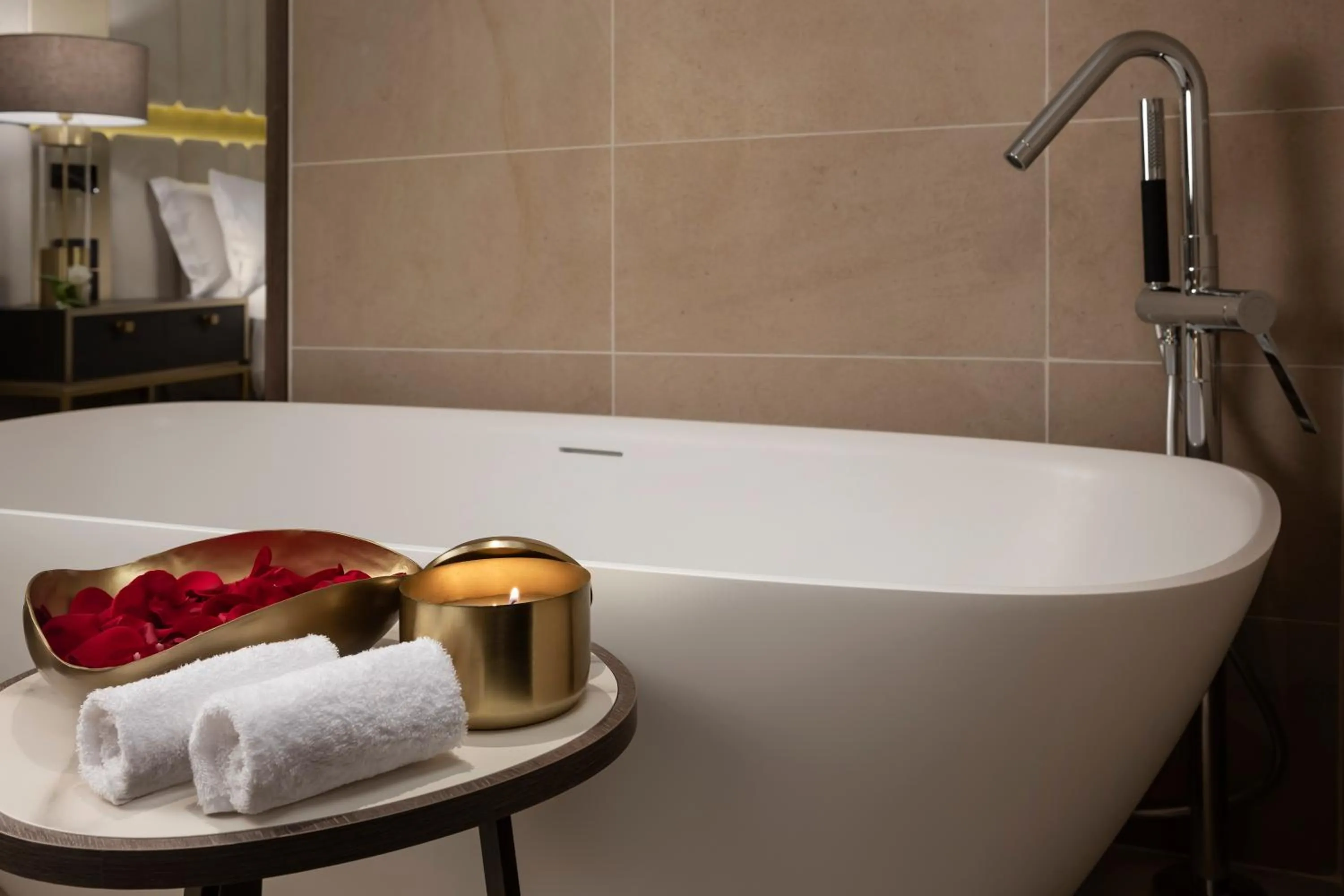 Bathroom in Melia Castilla