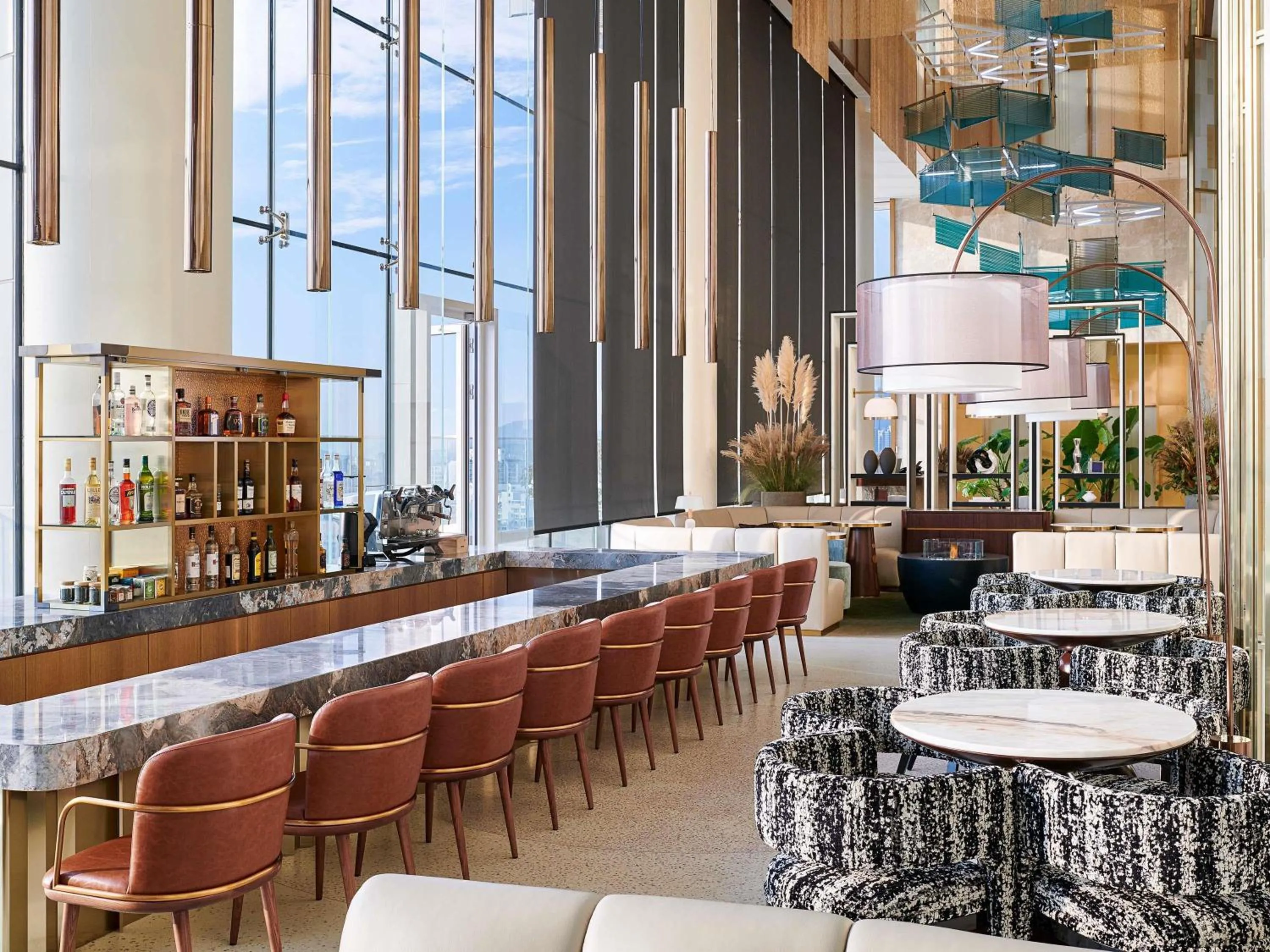 Lounge or bar in Naru Ambassador Hotel Seoul - MGallery Collection
