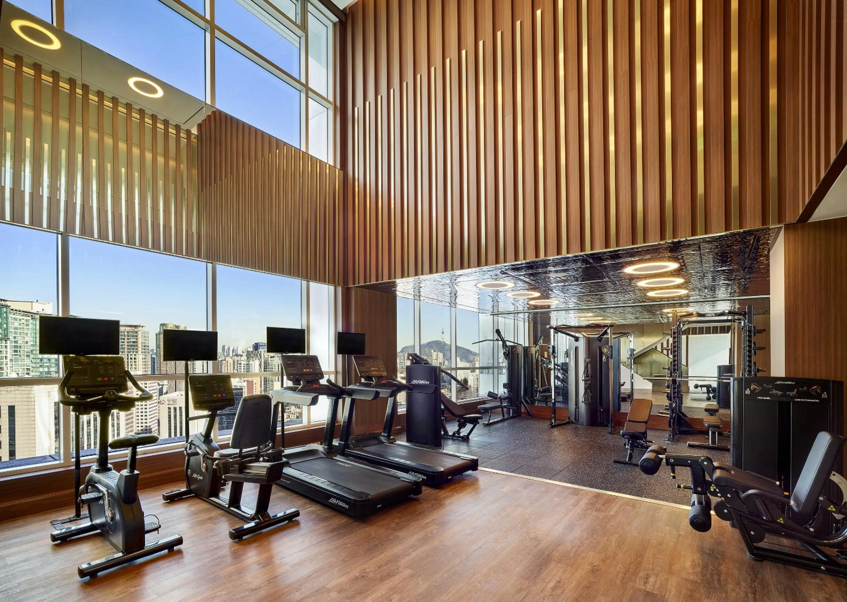 Fitness centre/facilities in Naru Ambassador Hotel Seoul - MGallery Collection