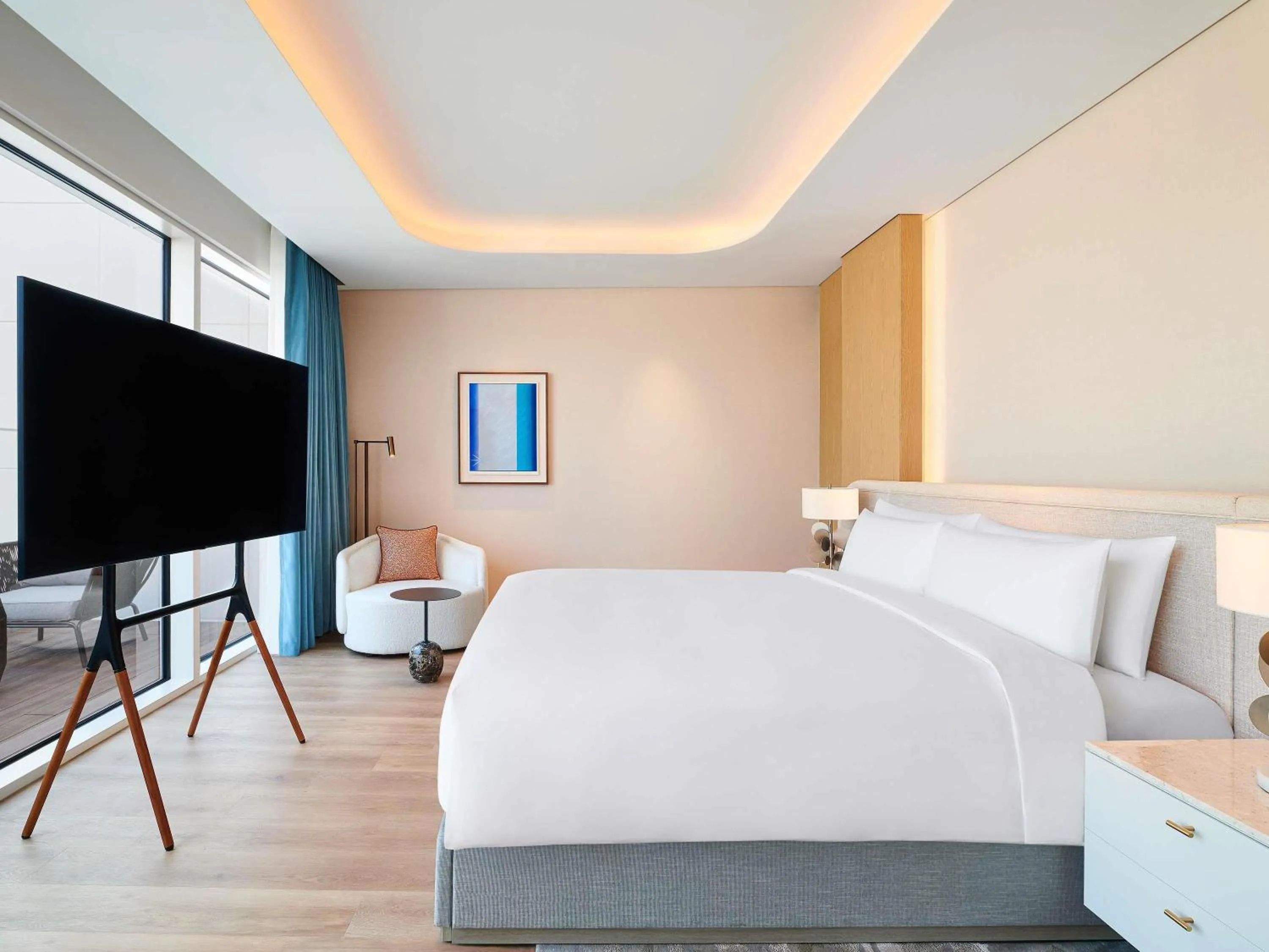 Bedroom, Bed in Naru Ambassador Hotel Seoul - MGallery Collection
