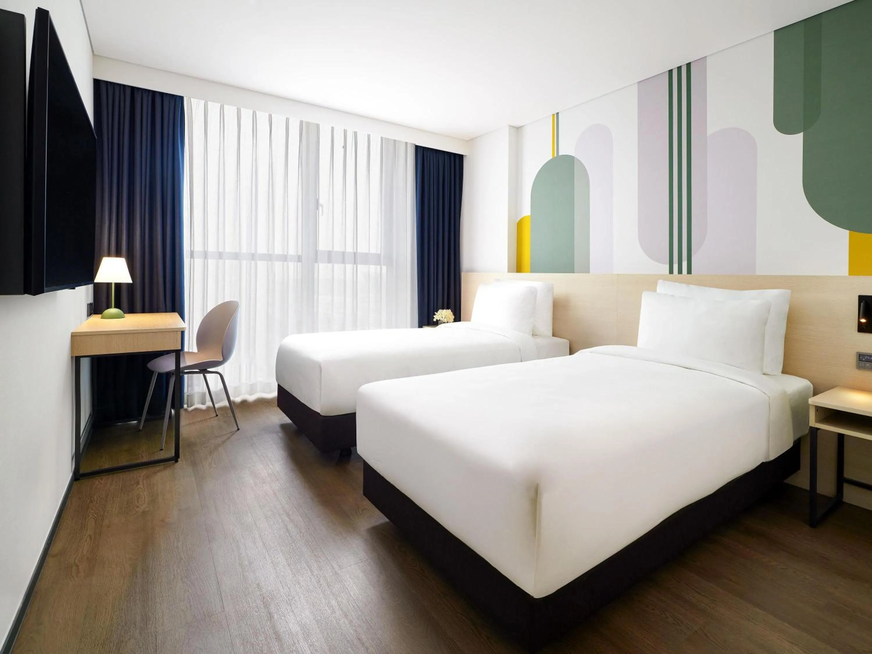Bedroom, Bed in ibis Styles Ambassador Incheon Airport T2