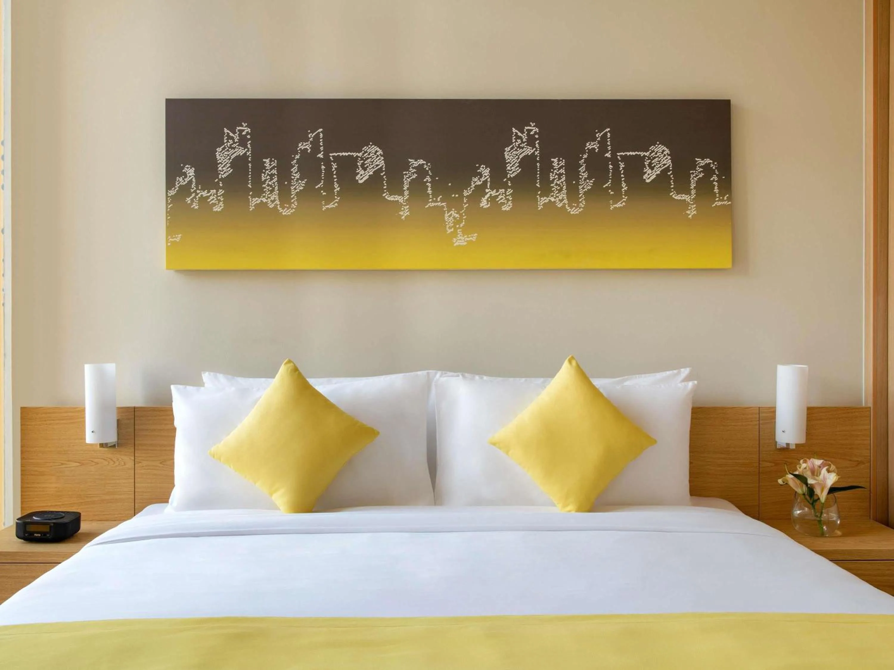 Bedroom, Bed in Adagio Doha