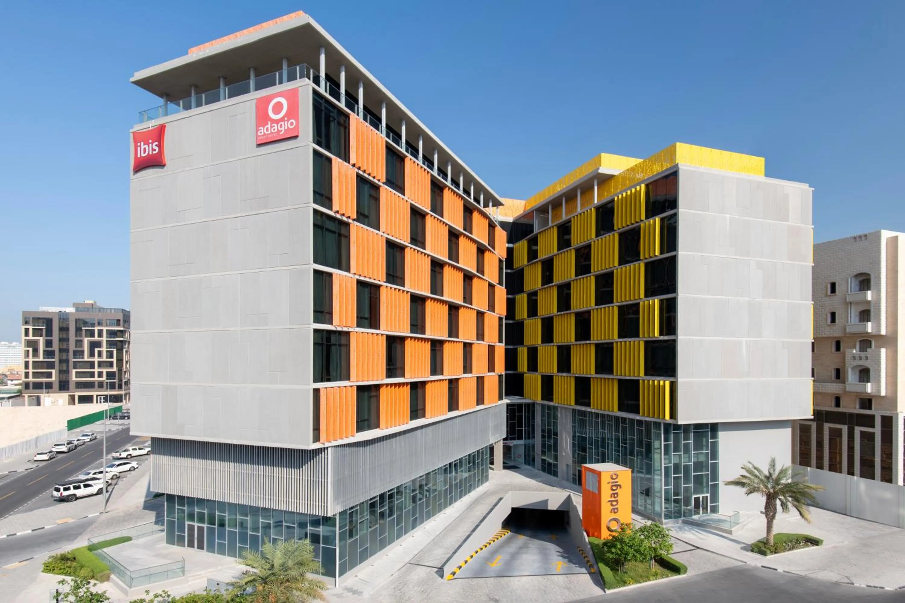 Property building in Adagio Doha