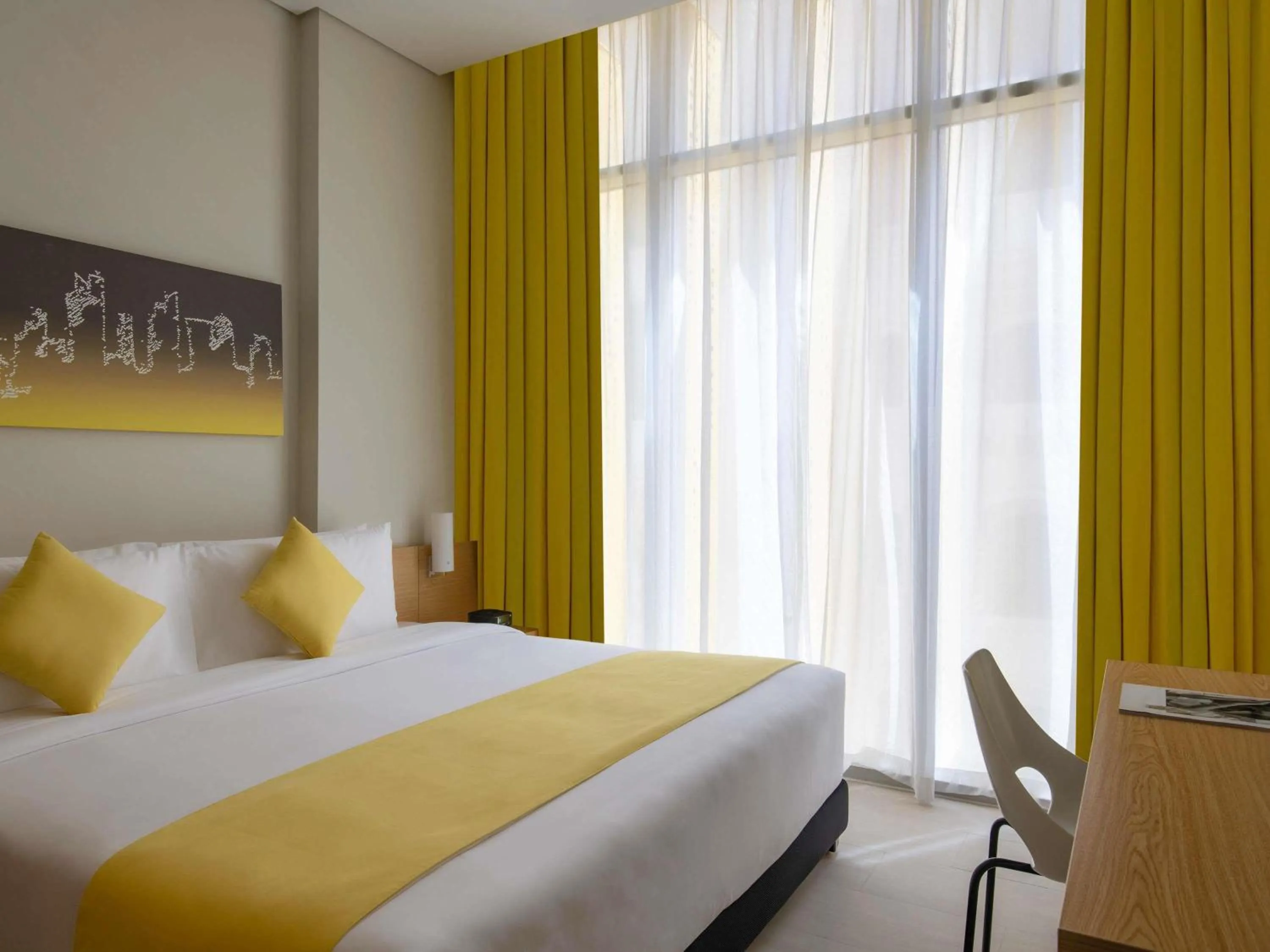 Bedroom, Bed in Adagio Doha