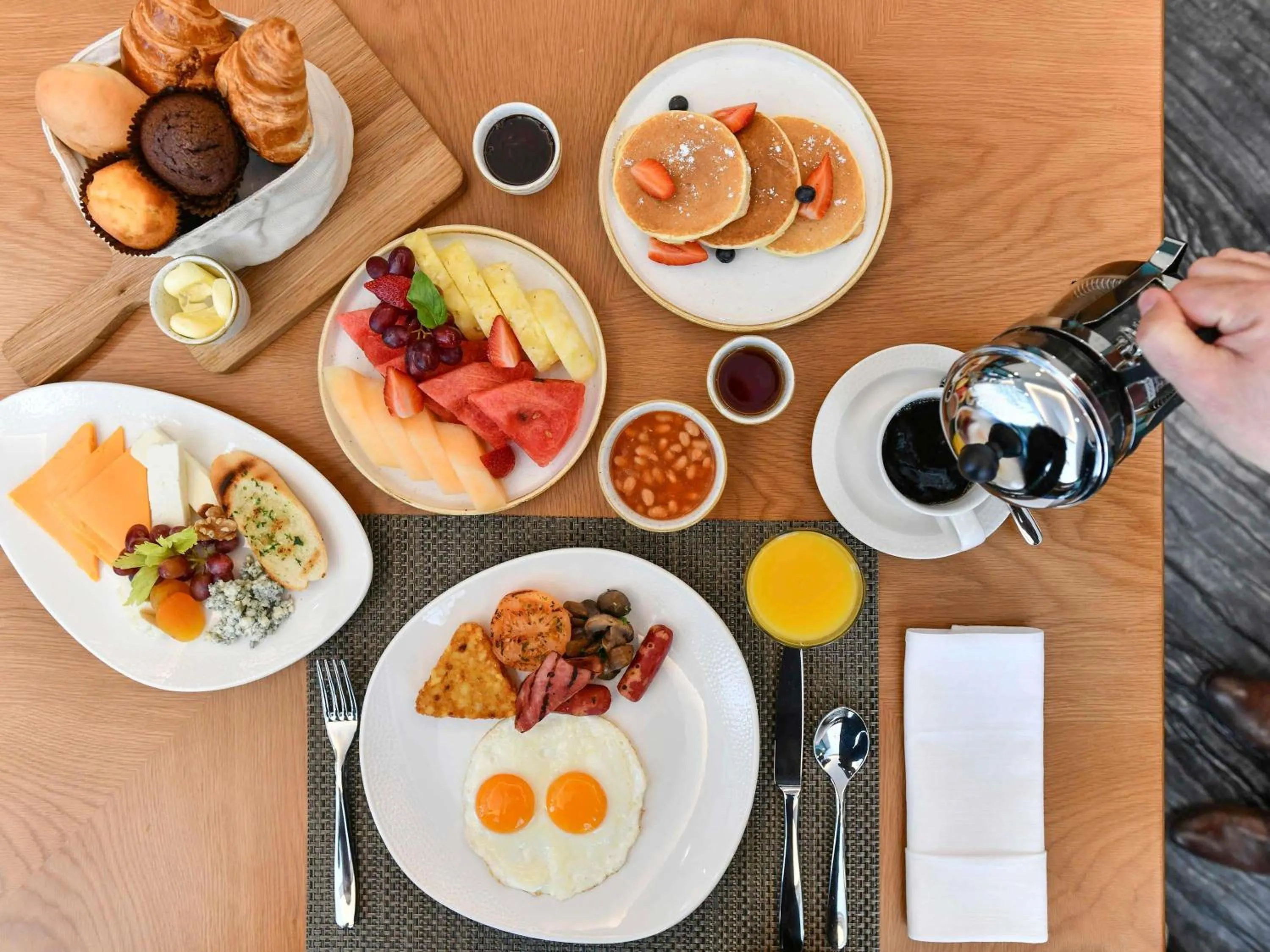 Breakfast in Adagio Doha