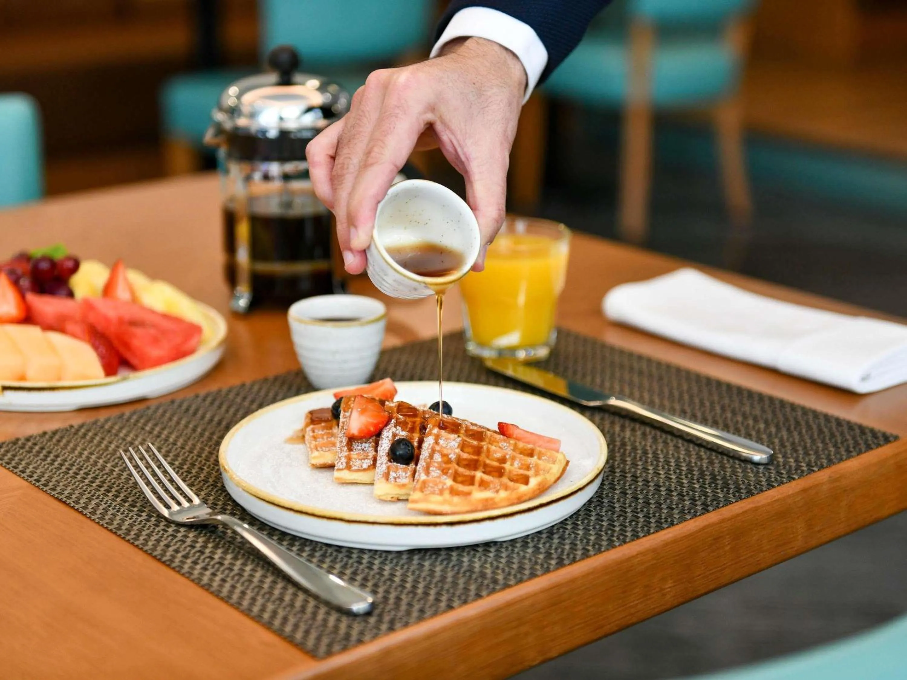 Breakfast in ibis Doha