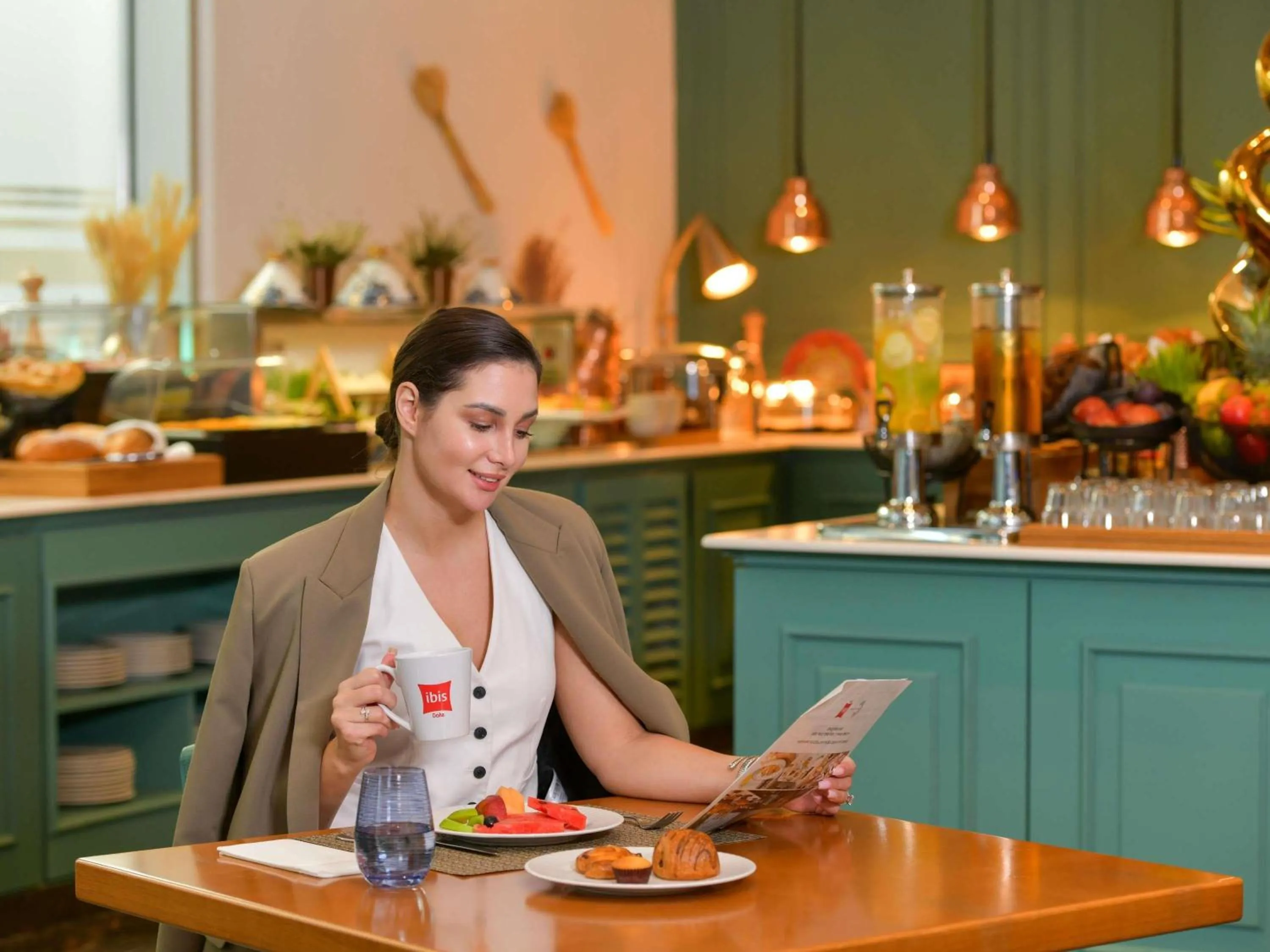 Breakfast in ibis Doha