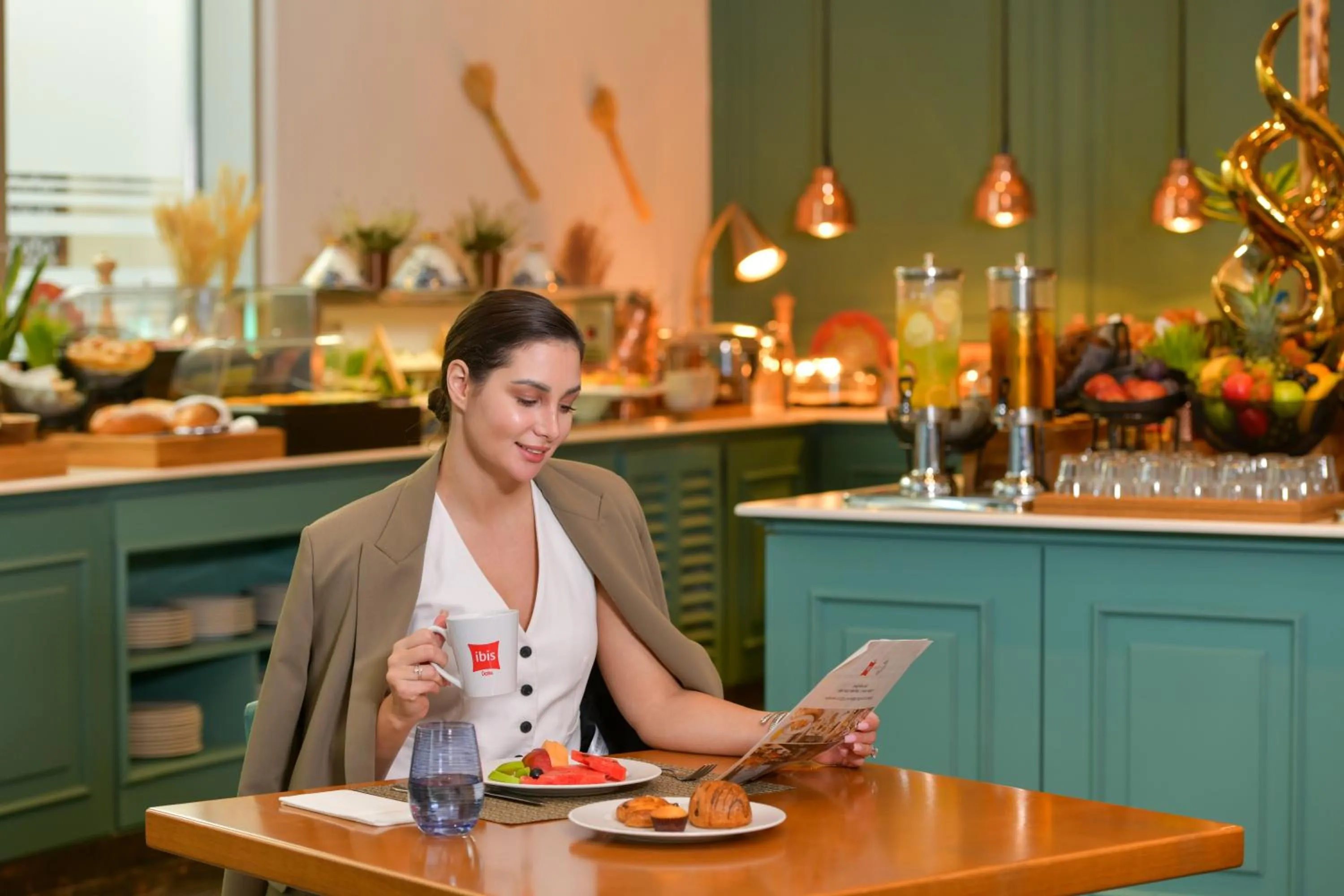 Breakfast in ibis Doha