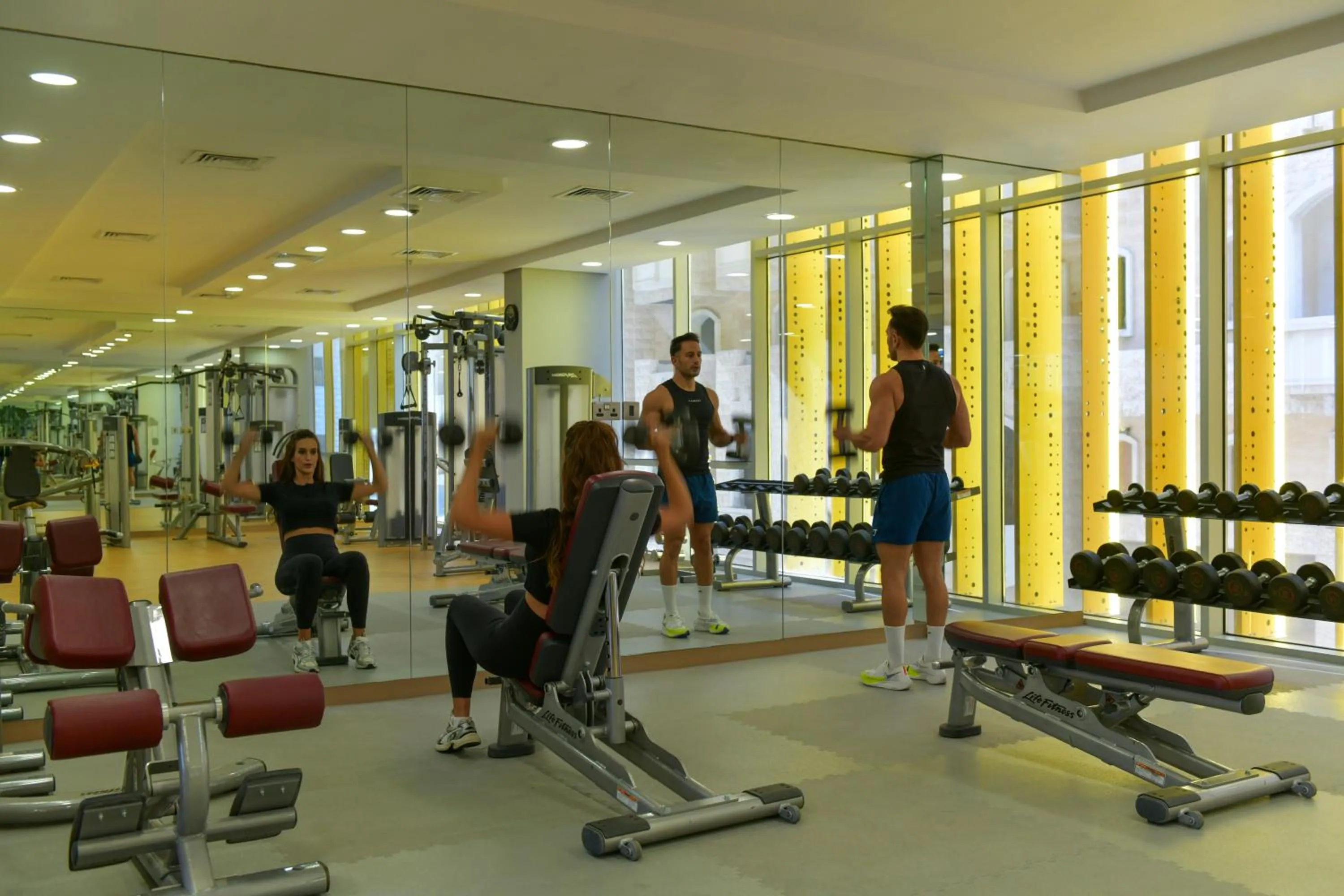 Fitness centre/facilities in ibis Doha