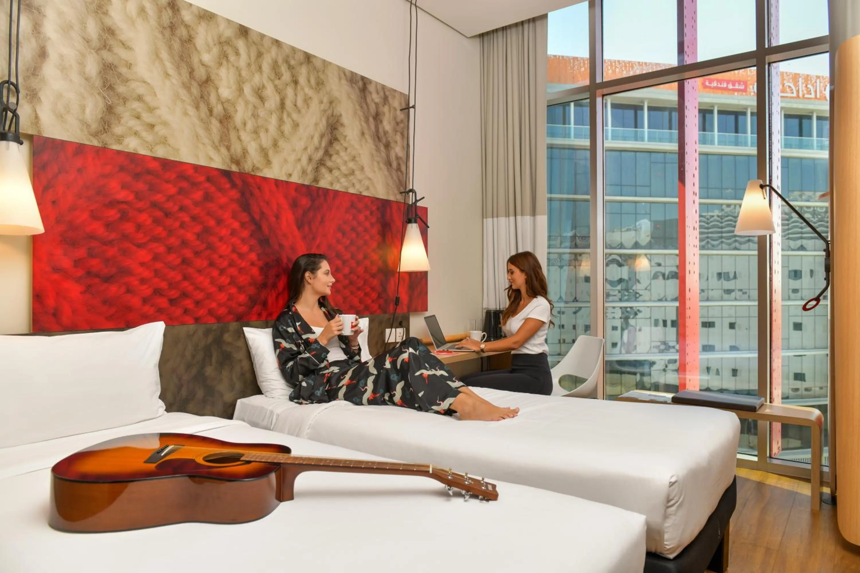 Bedroom, Bed in ibis Doha