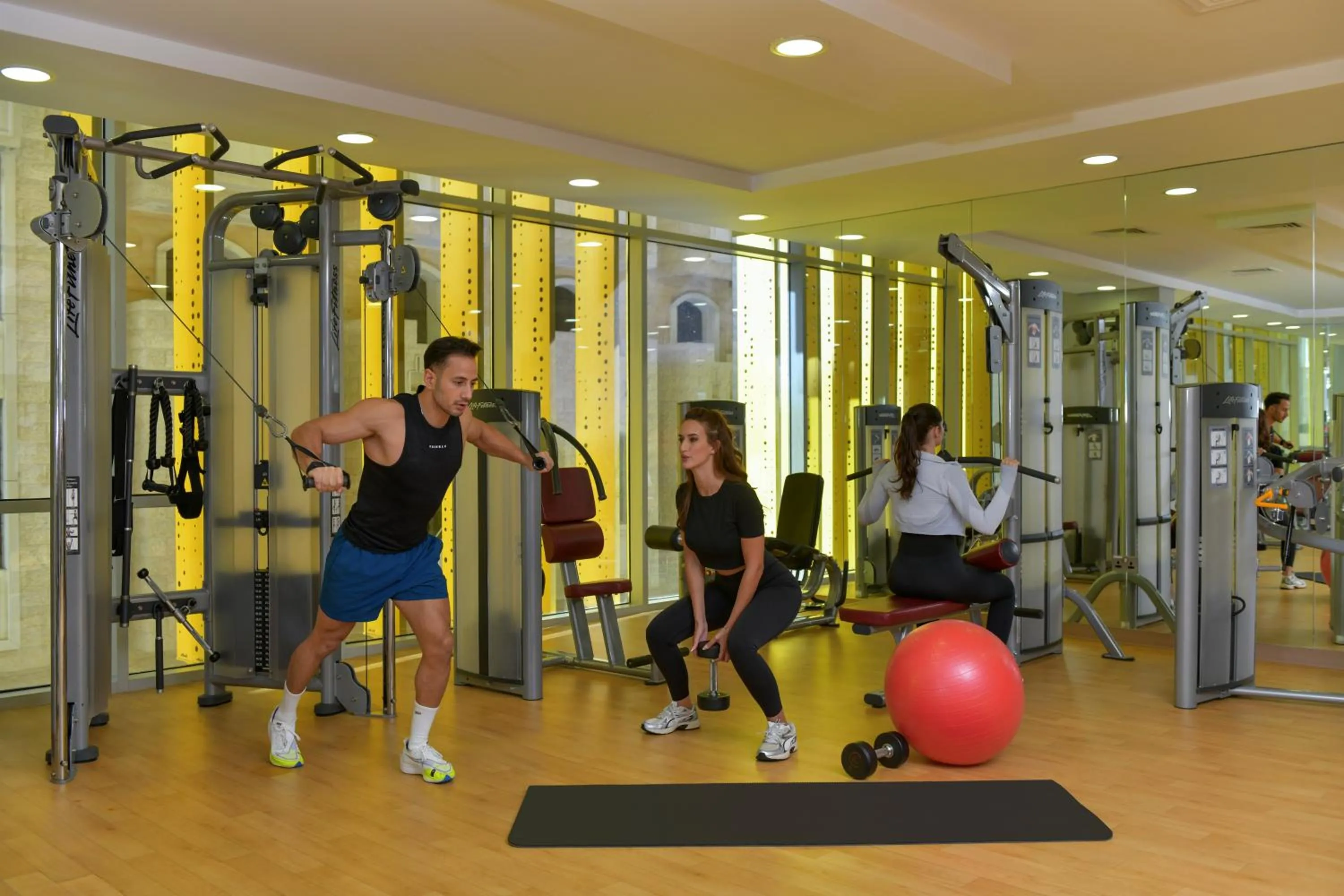 Fitness centre/facilities in ibis Doha