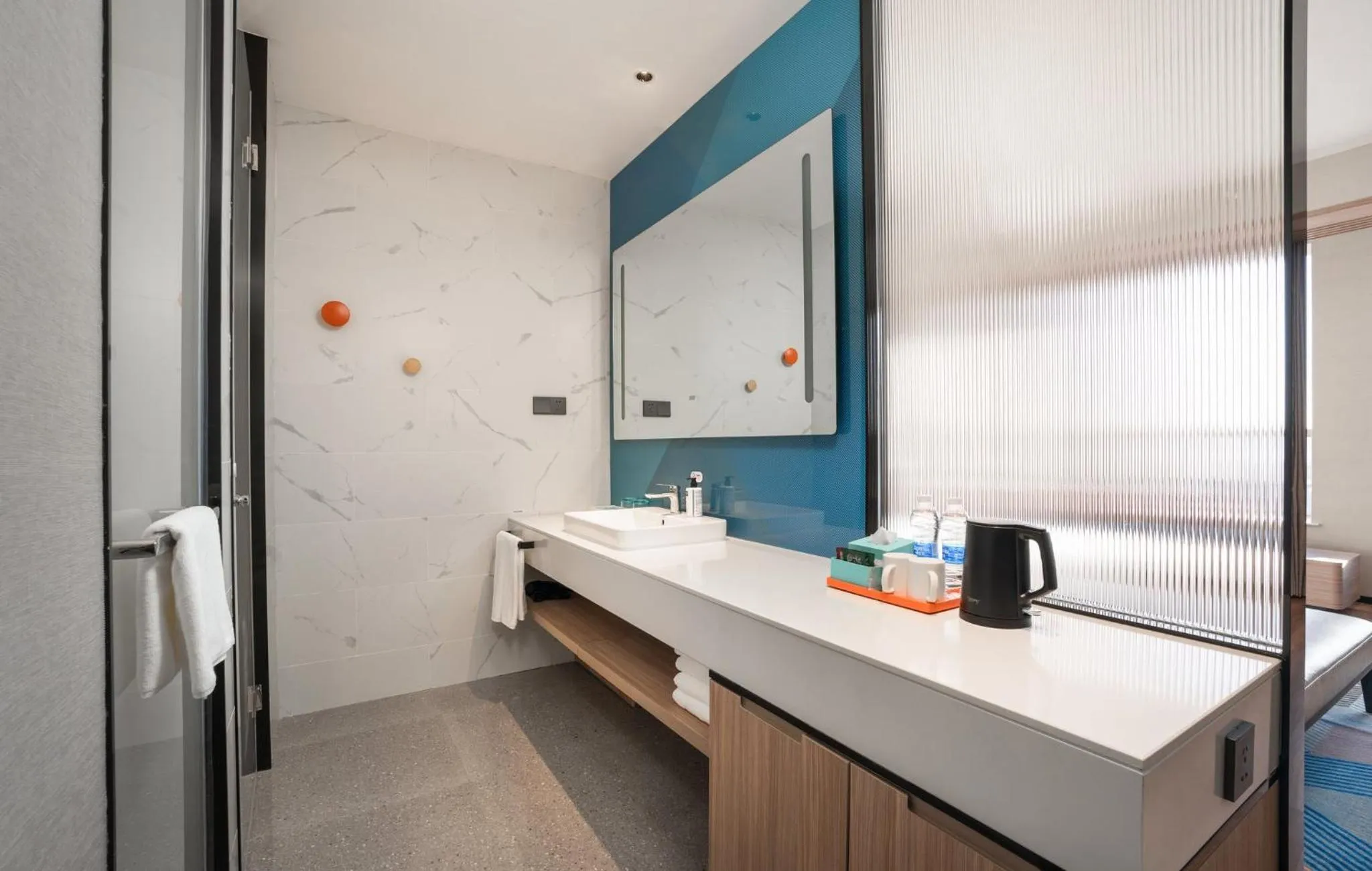 Bathroom in Holiday Inn Express Liaoyuan Economic Dev Zone by IHG