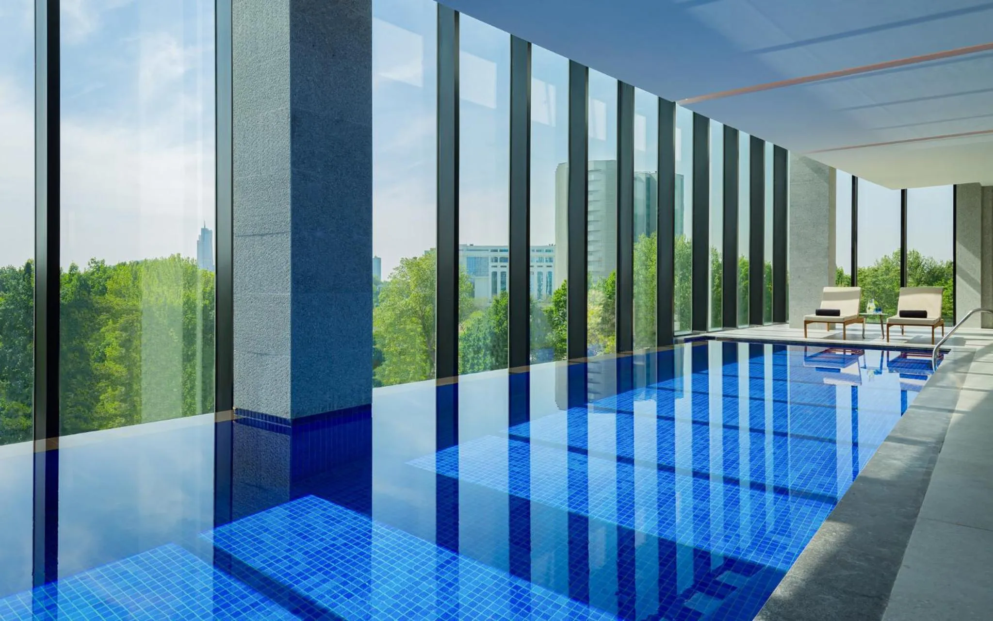 Swimming pool in InterContinental Tashkent by IHG